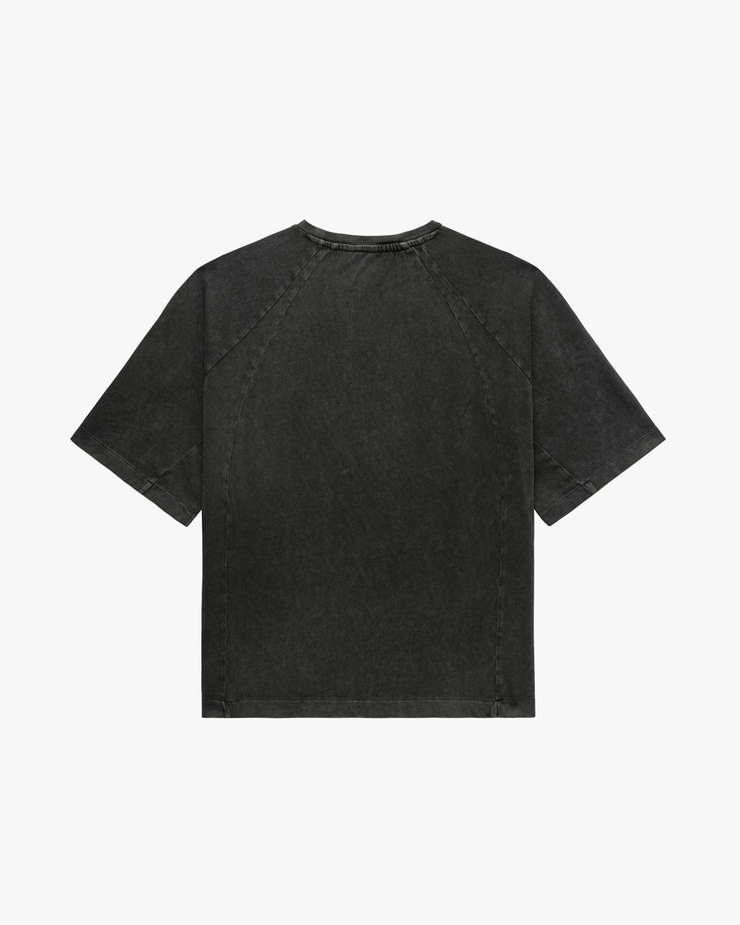 ACID WASHED TEE DARK GREY - Image 3