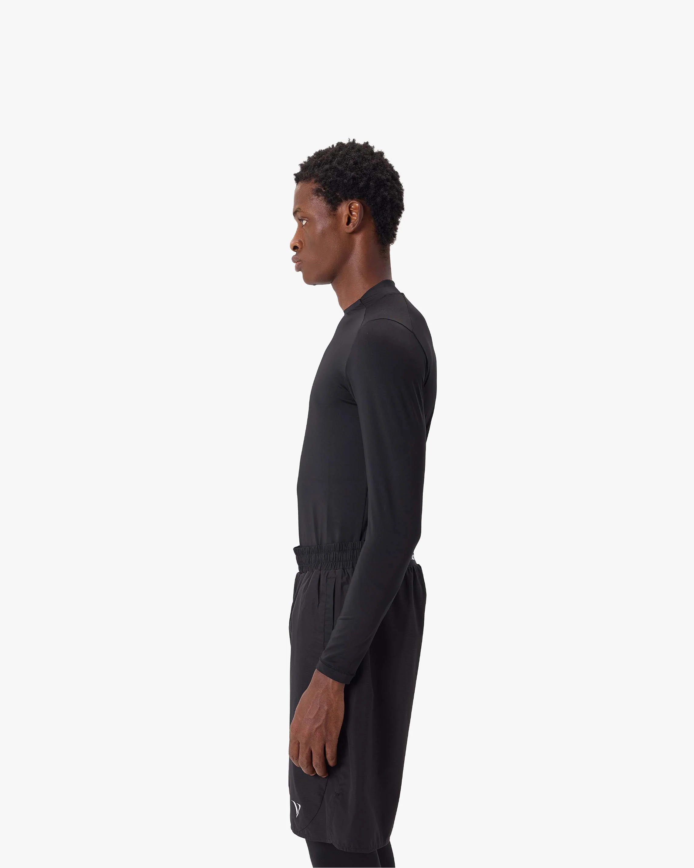 ACTIVEWEAR COMPRESSION LONGSLEEVE BLACK - Image 5