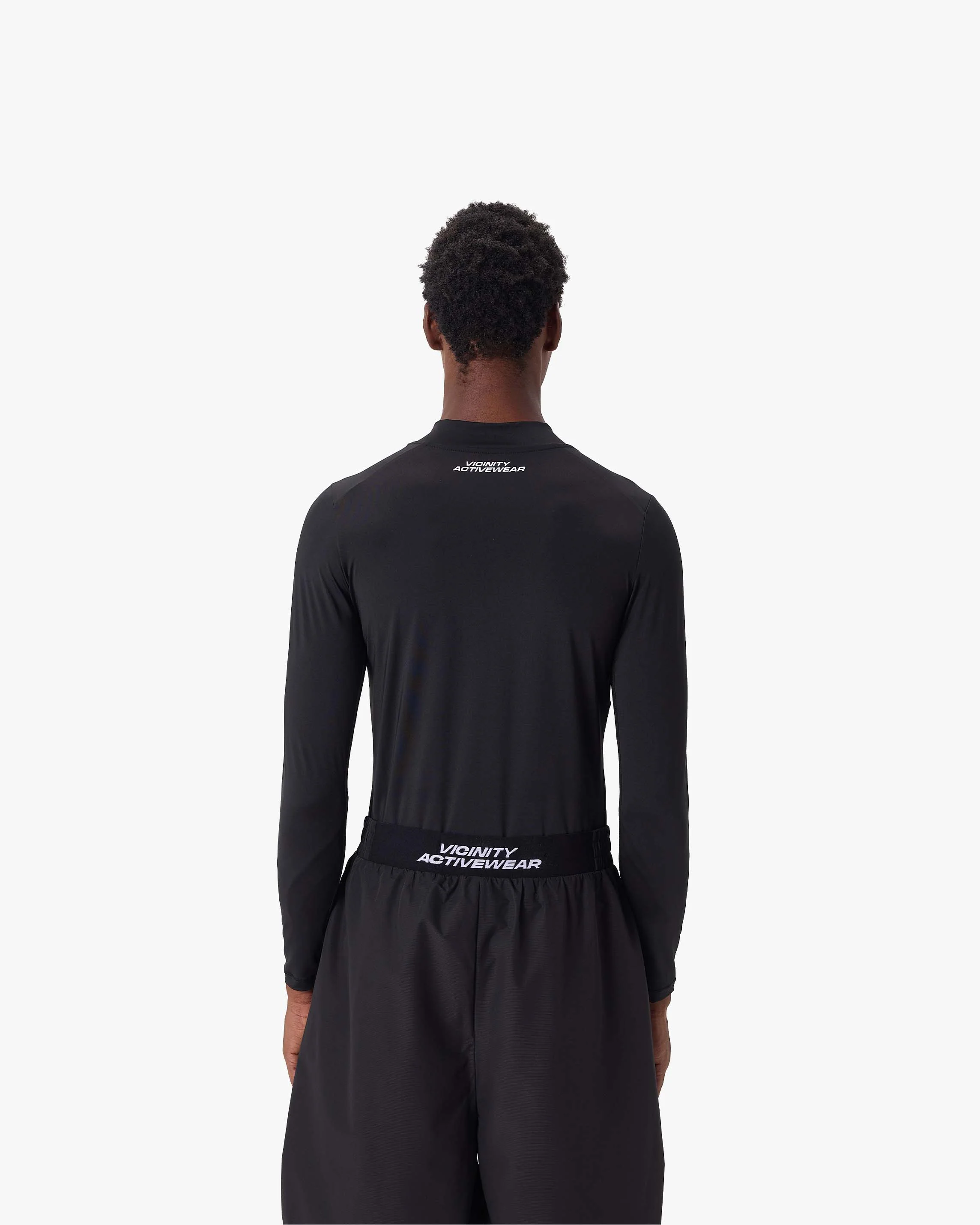 ACTIVEWEAR COMPRESSION LONGSLEEVE BLACK - Image 6