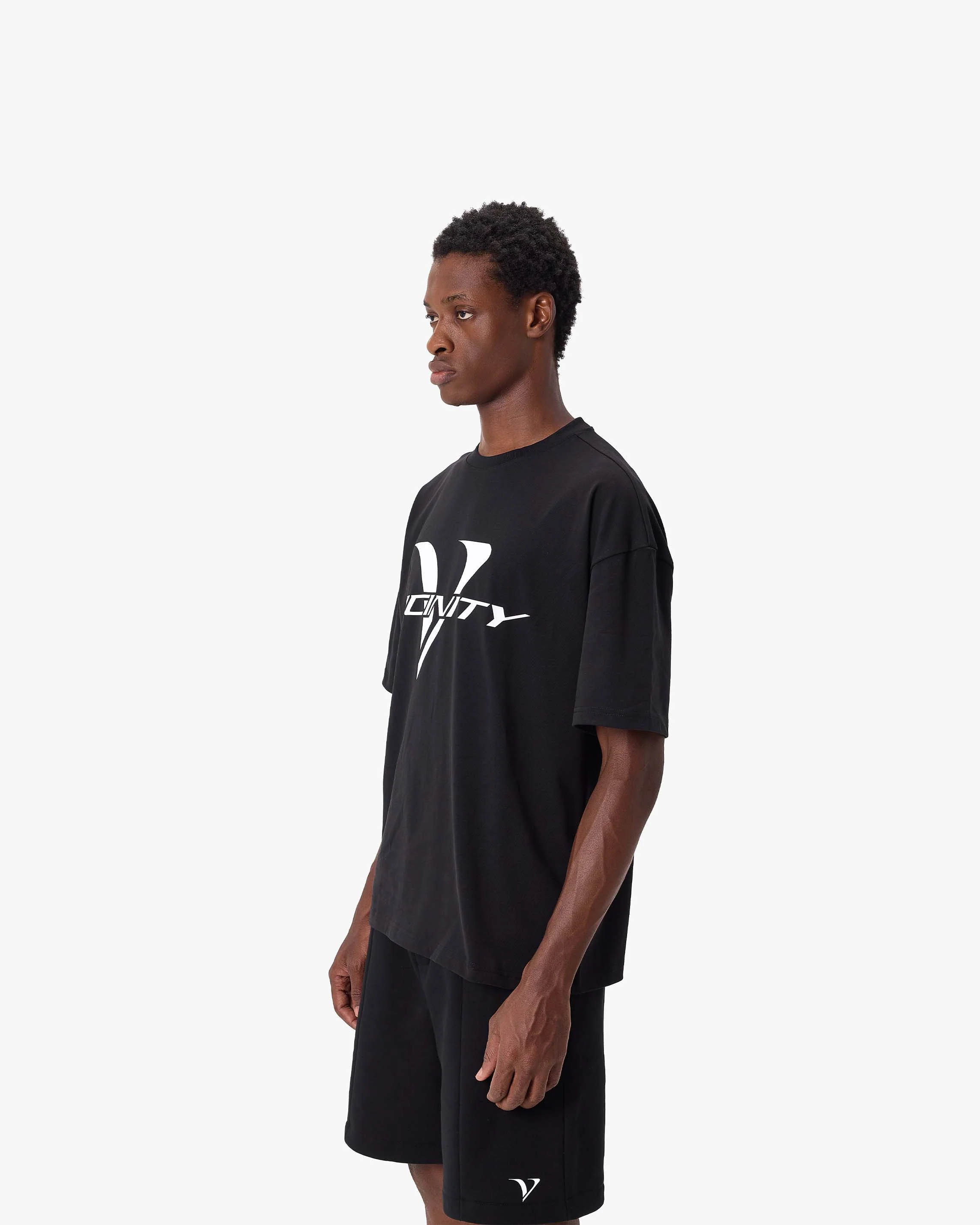 ACTIVEWEAR LOGO TEE BLACK - Image 4