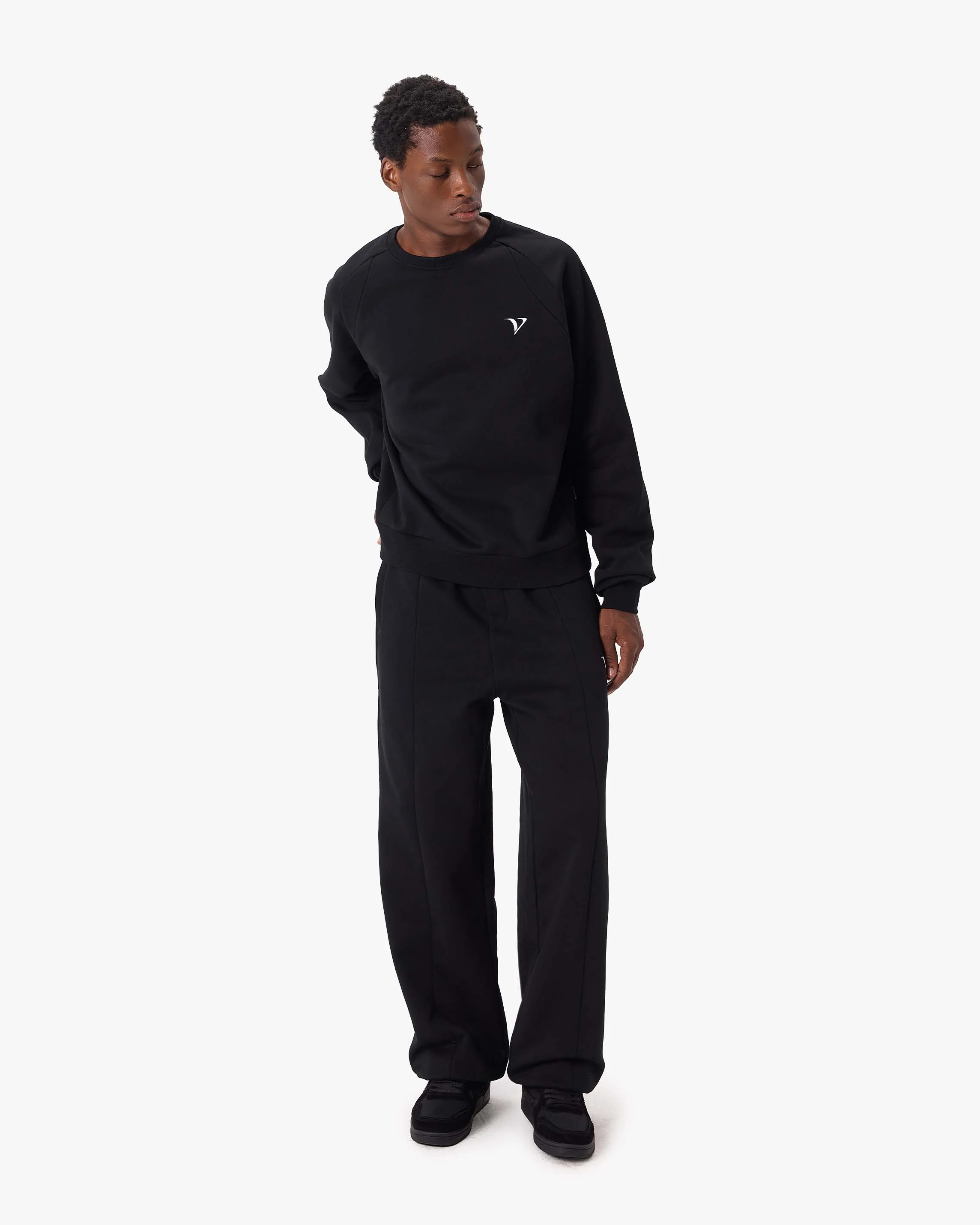 ACTIVEWEAR SWEATER BLACK - Image 8