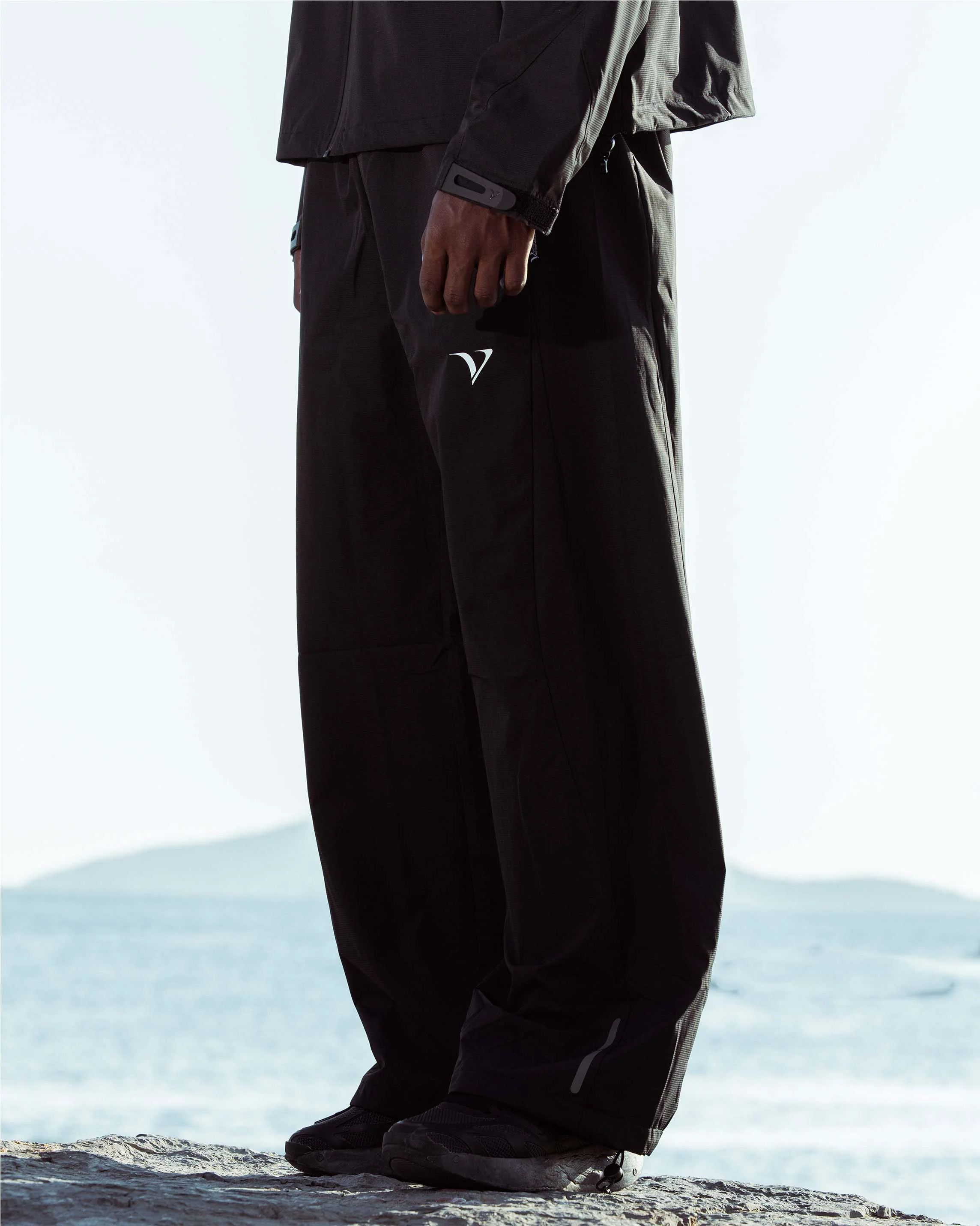 ACTIVEWEAR TRACK PANTS BLACK - Image 2