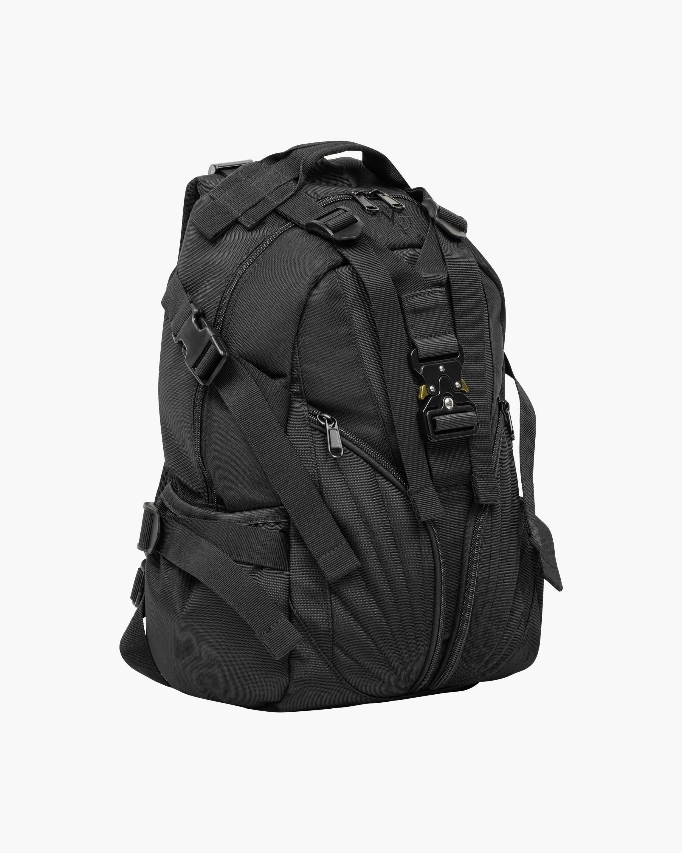 BUCKLE BACKPACK - BLACK - Image 6