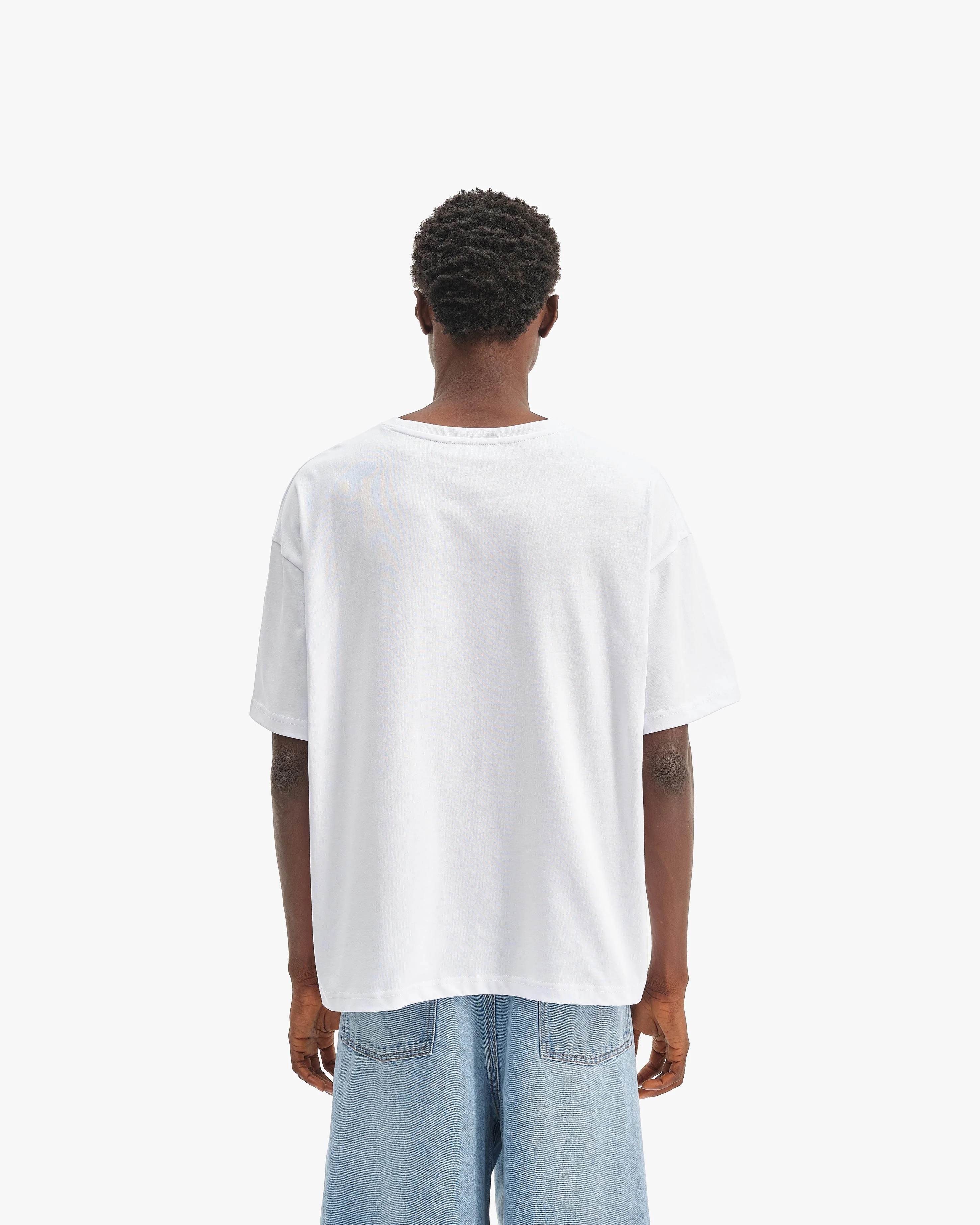 CHAMP EMBLEM TEE PINK/WHITE - Image 6