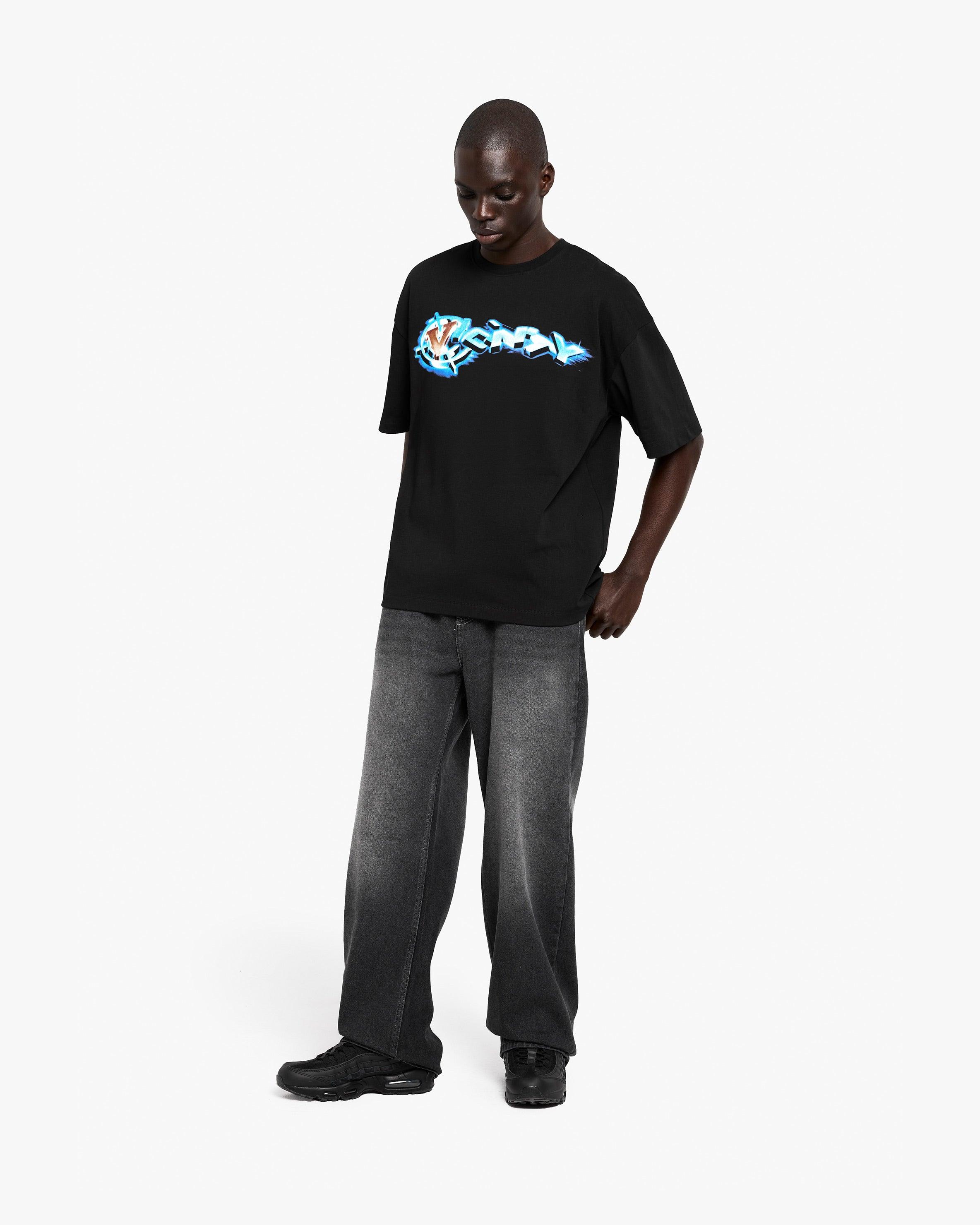 CHROME LOGO TEE BLACK - Image 8