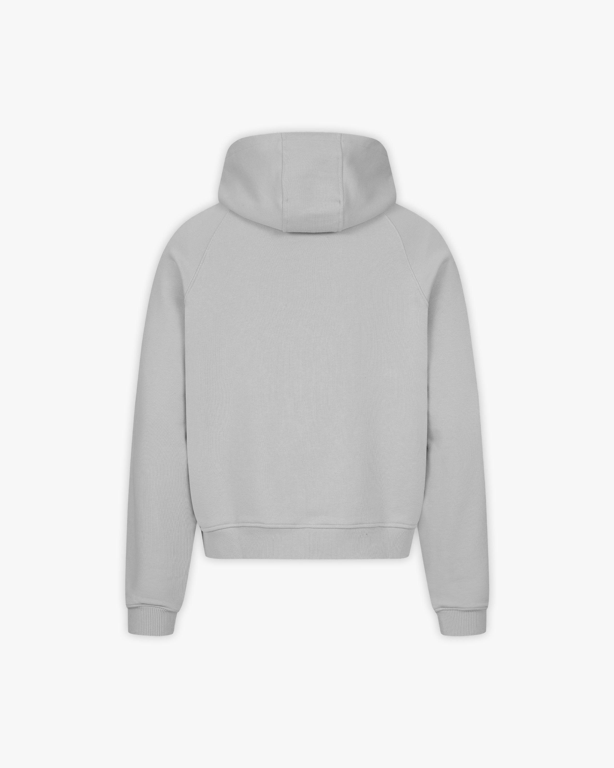 CONSTRUCTION LOGO HOODIE GREY - Image 3