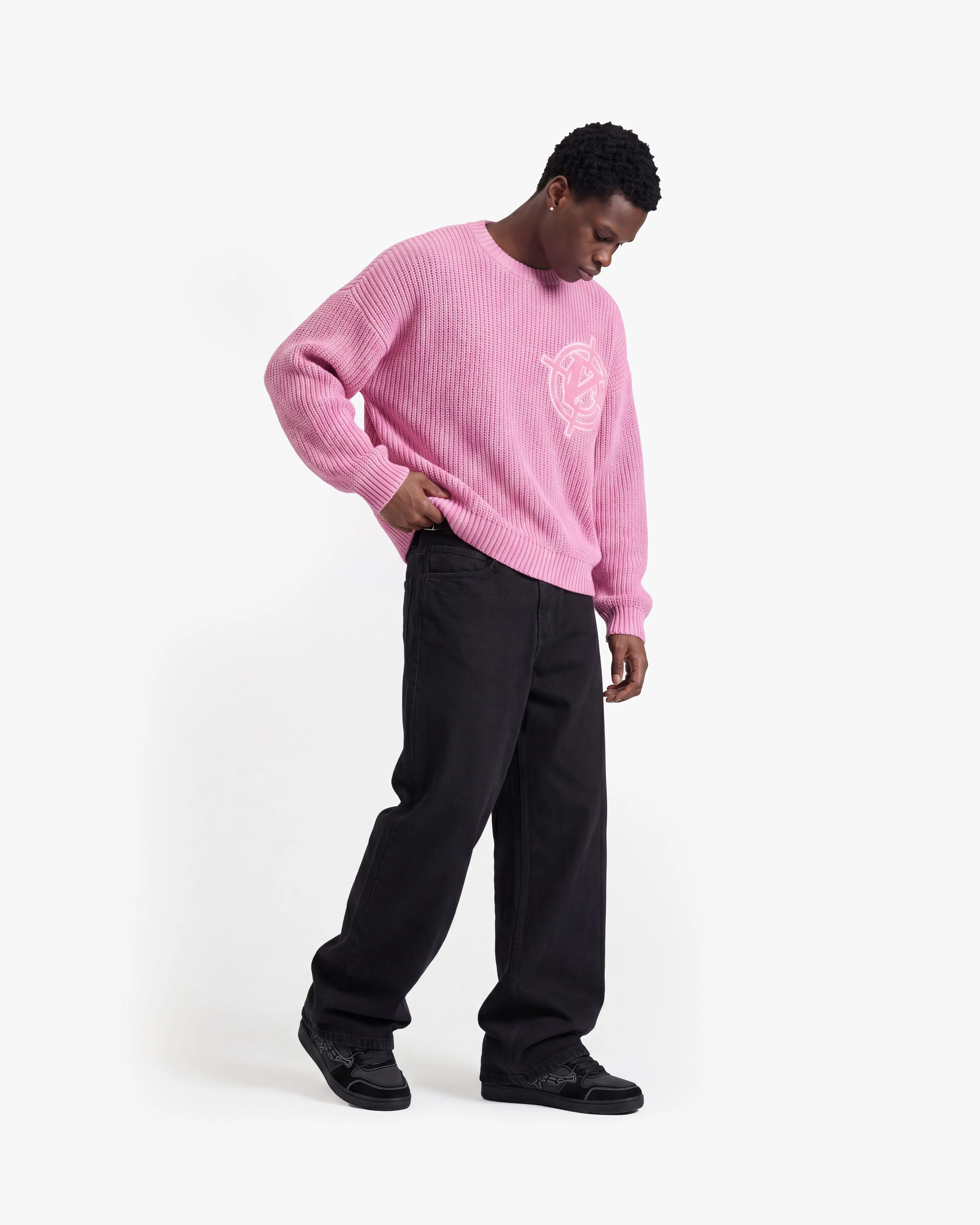 V-LOGO KNITWEAR WILD ROSE - Image 7