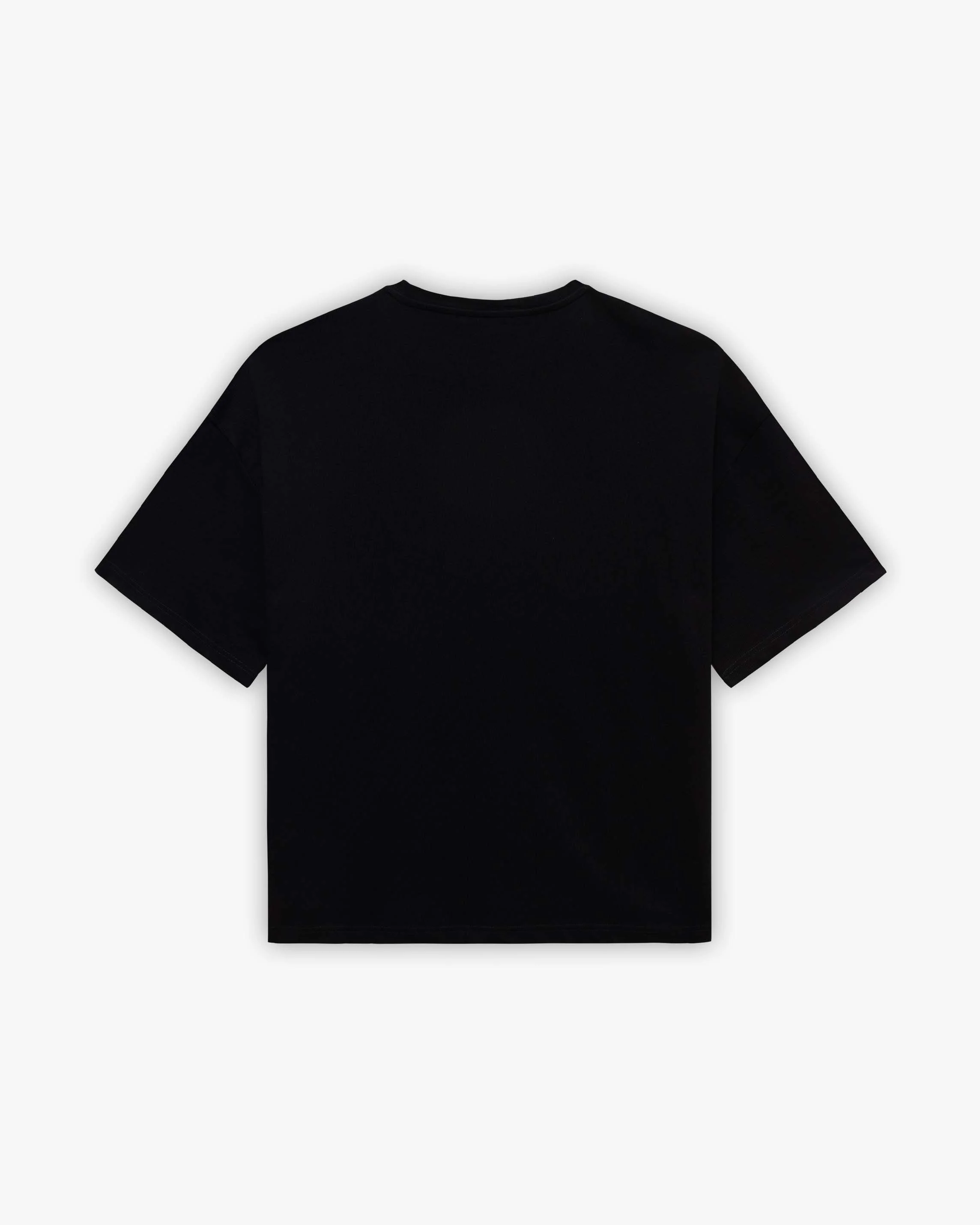 DRAWN SCRIPT TEE BLACK - Image 6
