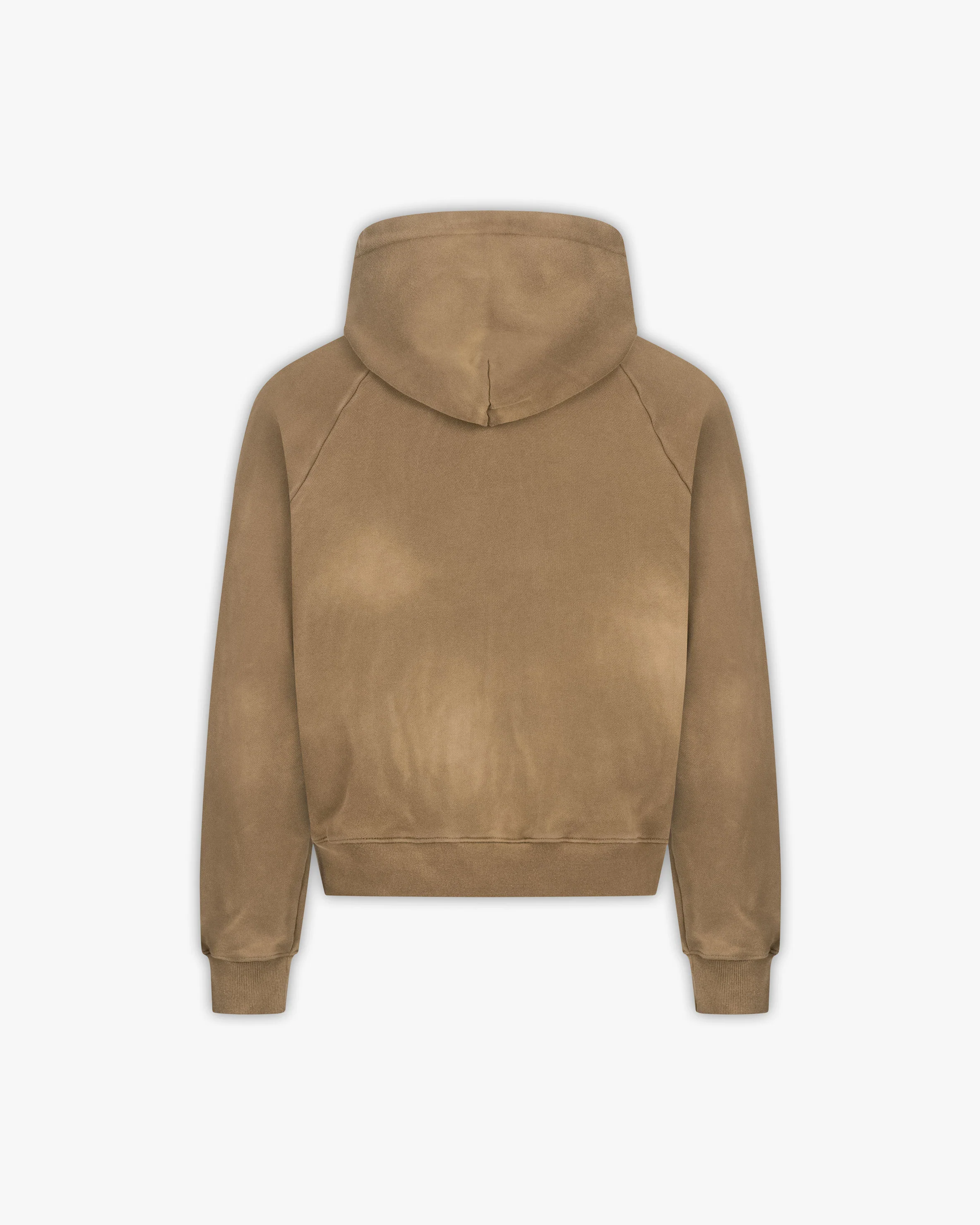 FADED WASH HOODIE BEIGE - Image 3