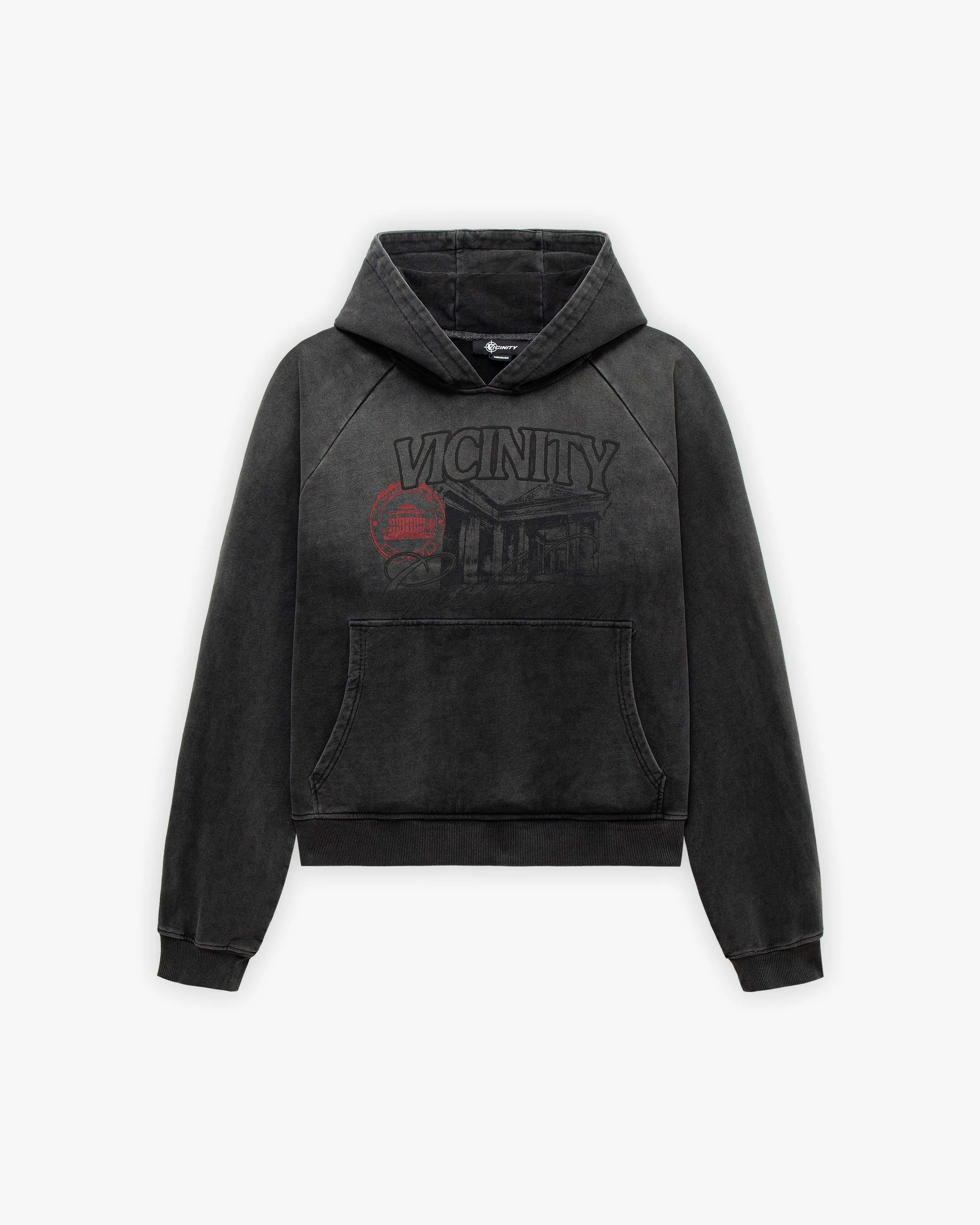 GALLERY HOODIE WASHED GREY