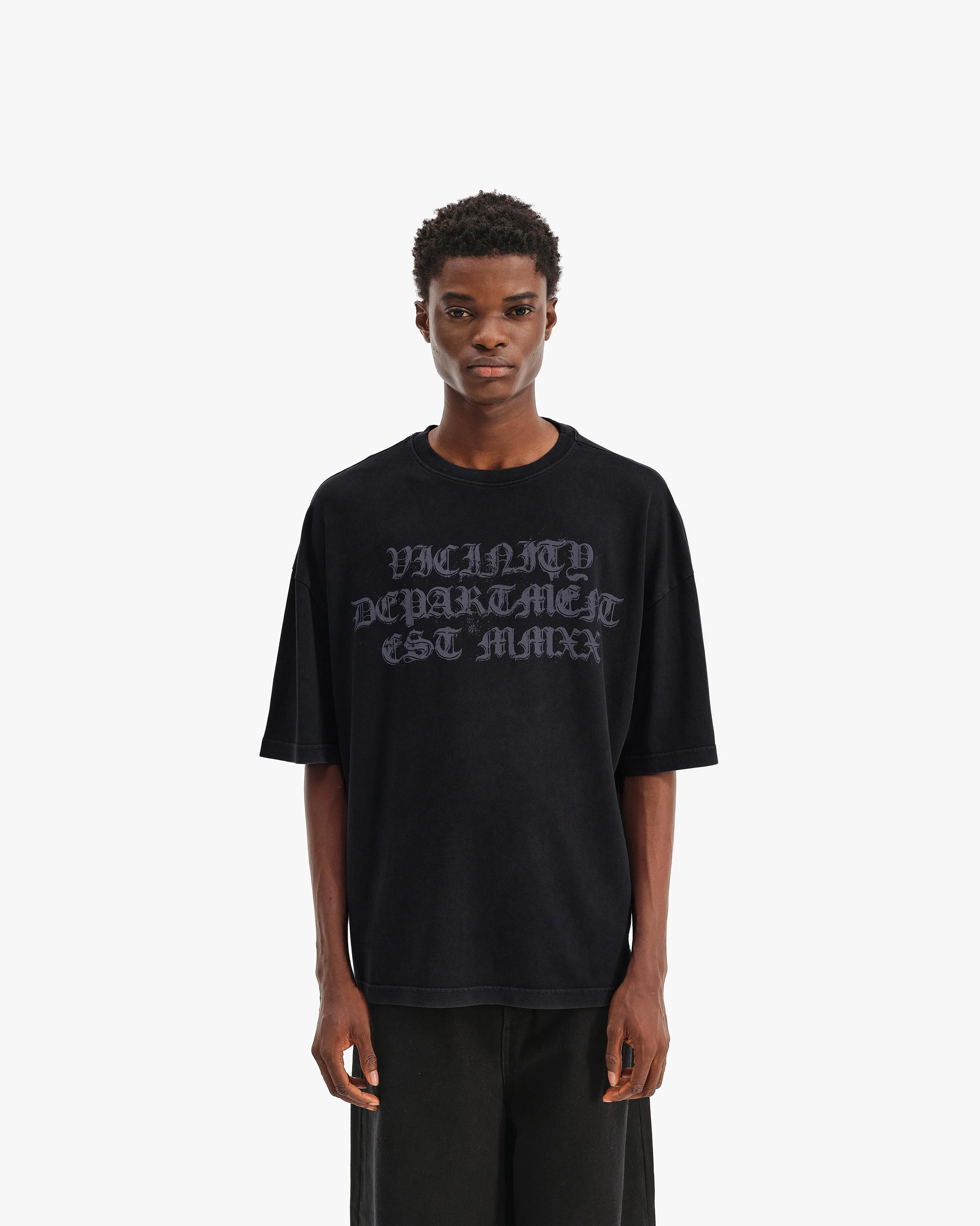 GOTH DEPT TEE VINTAGE BLACK - Image 3