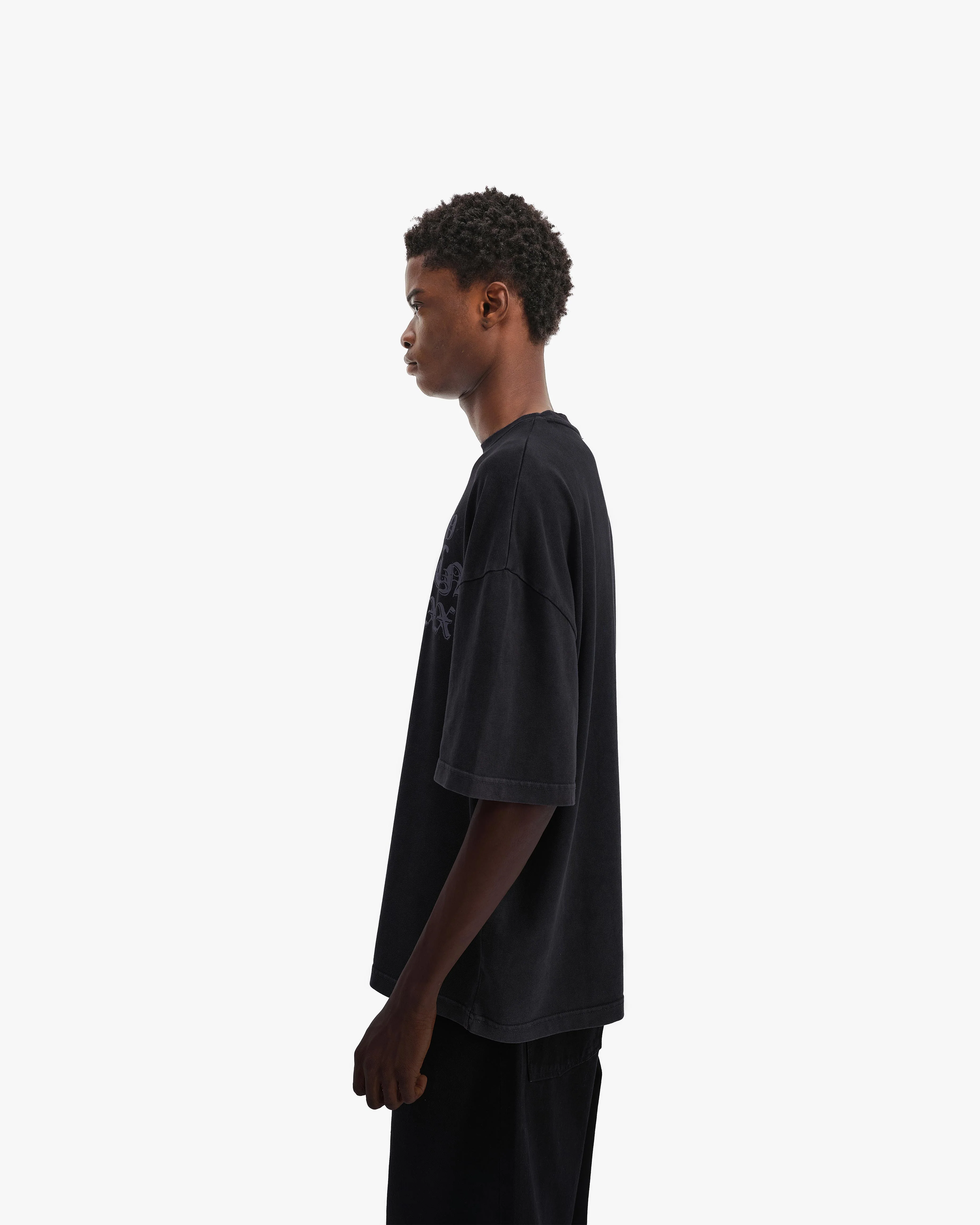 GOTH DEPT TEE VINTAGE BLACK - Image 5