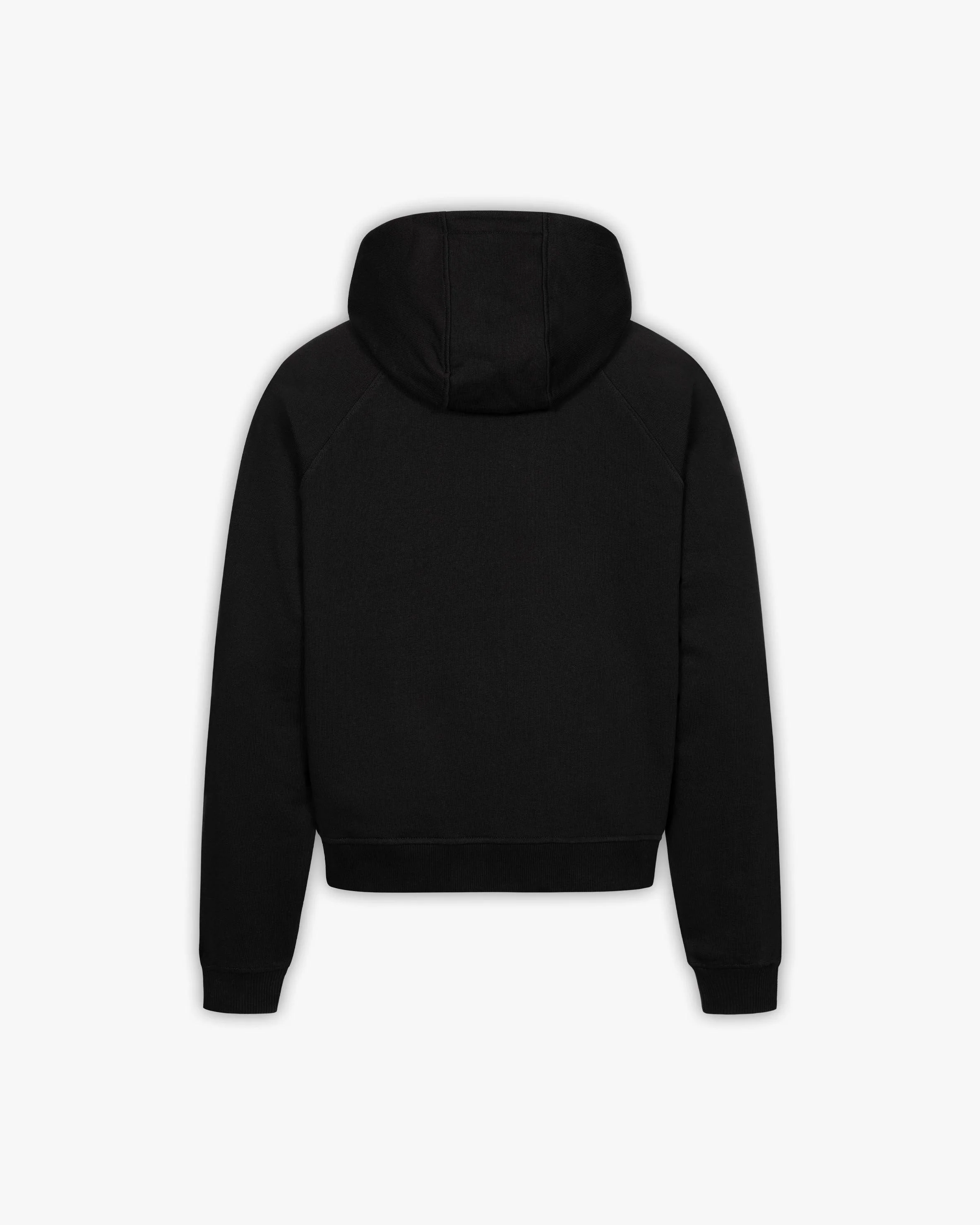 HAUNTED HOUSE ZIP HOODIE BLACK - Image 5