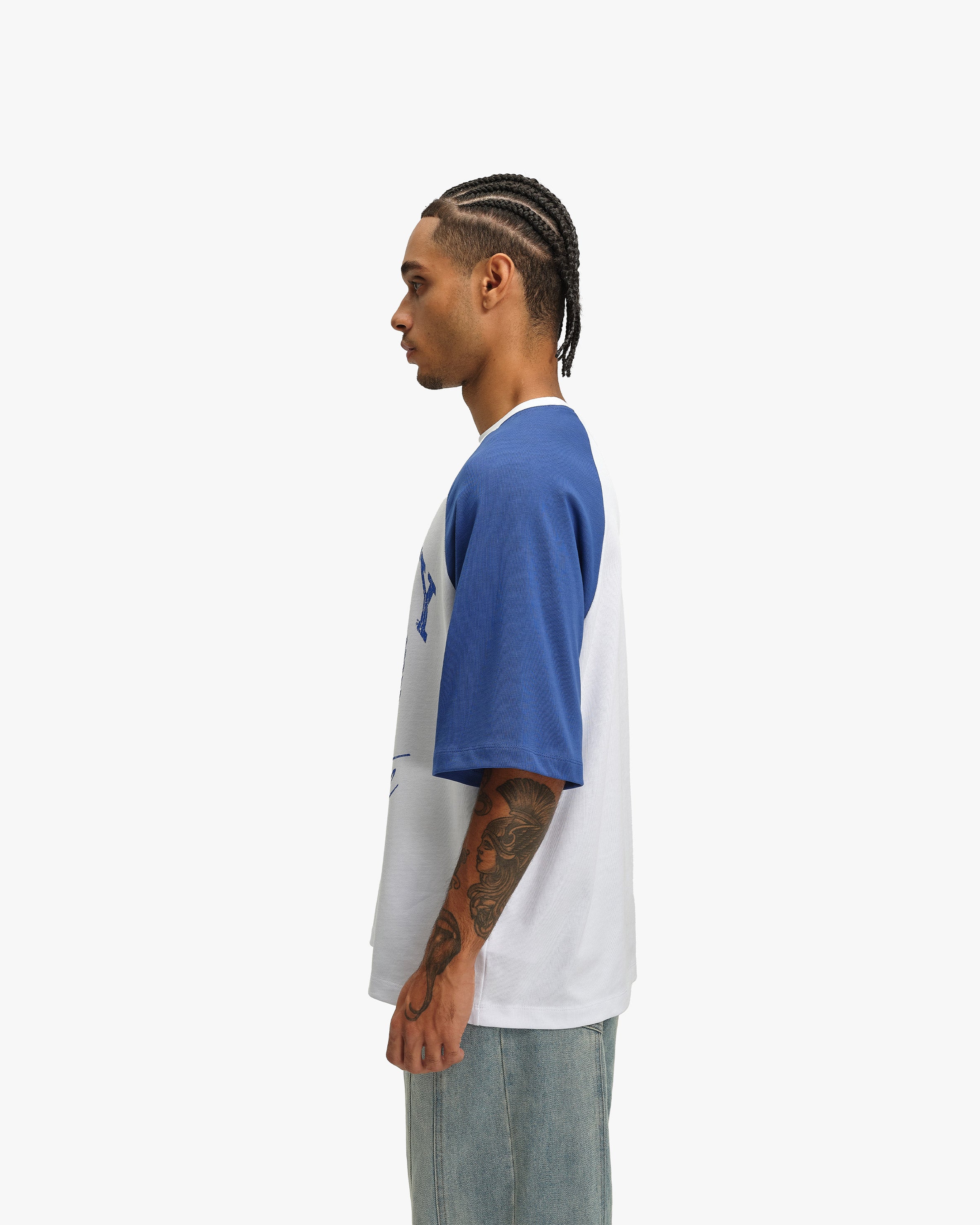 INSTITUTE TEE WHITE/BLUE - Image 7