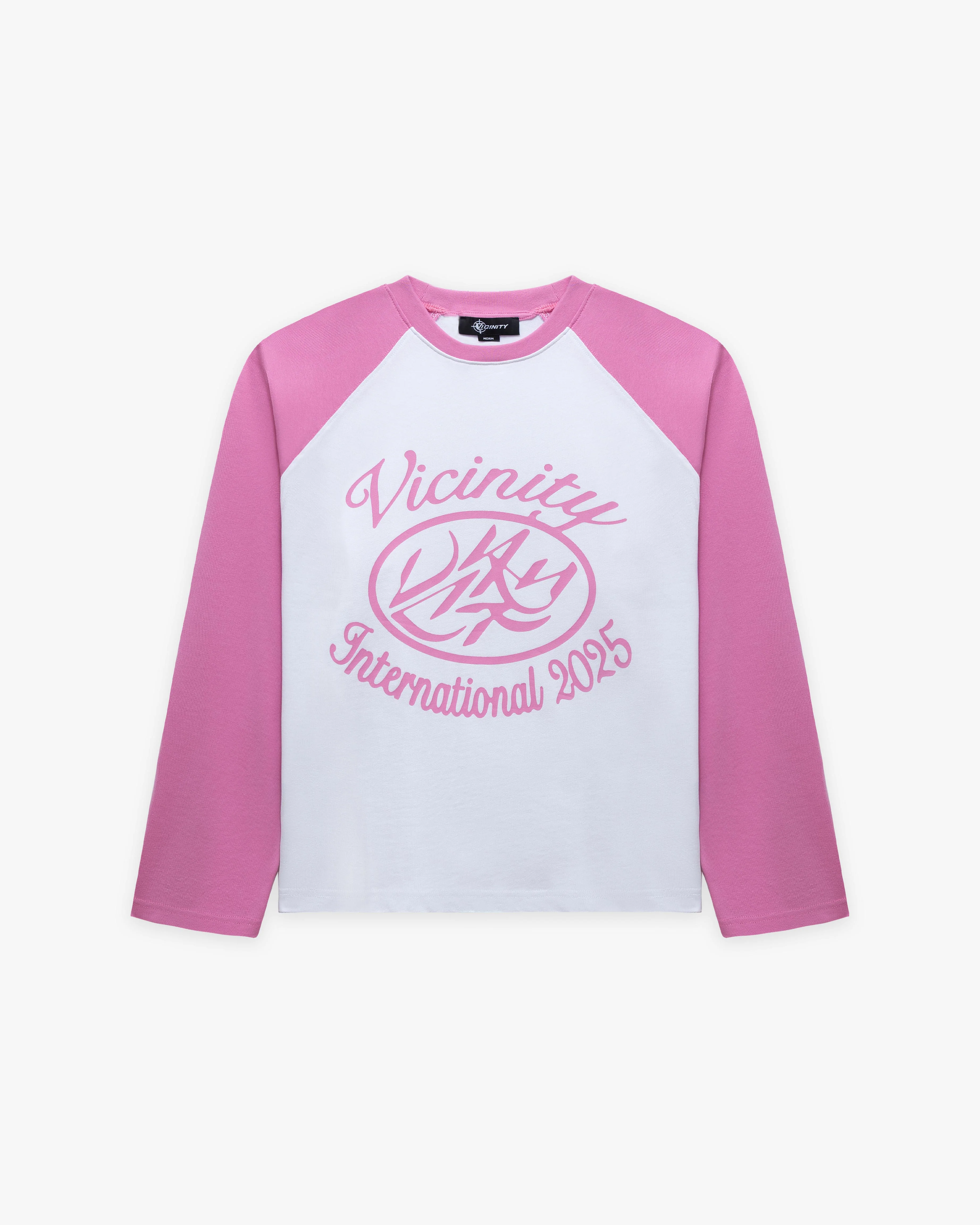 INTERNATIONAL LONGSLEEVE WHITE/PINK