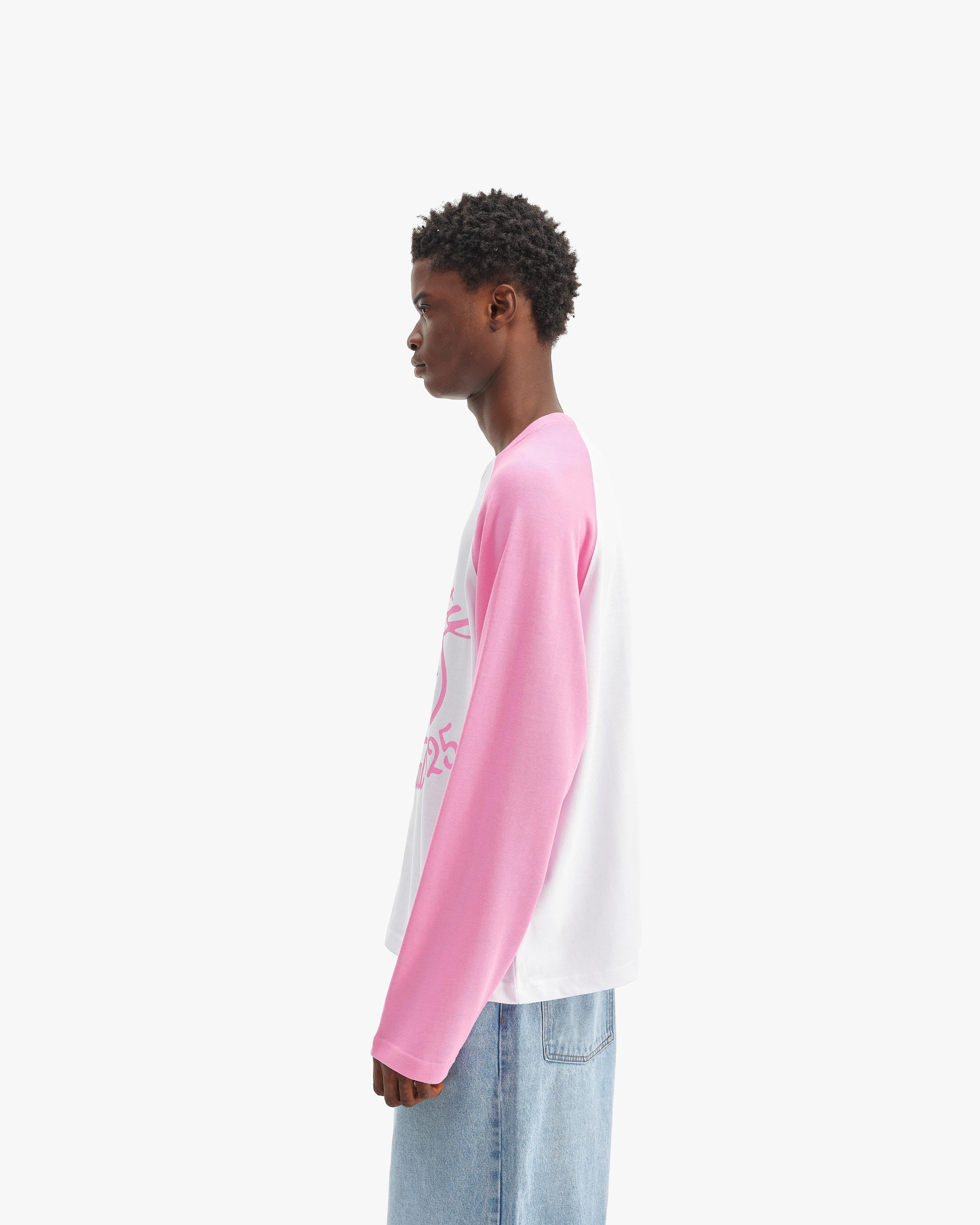 INTERNATIONAL LONGSLEEVE WHITE/PINK - Image 5