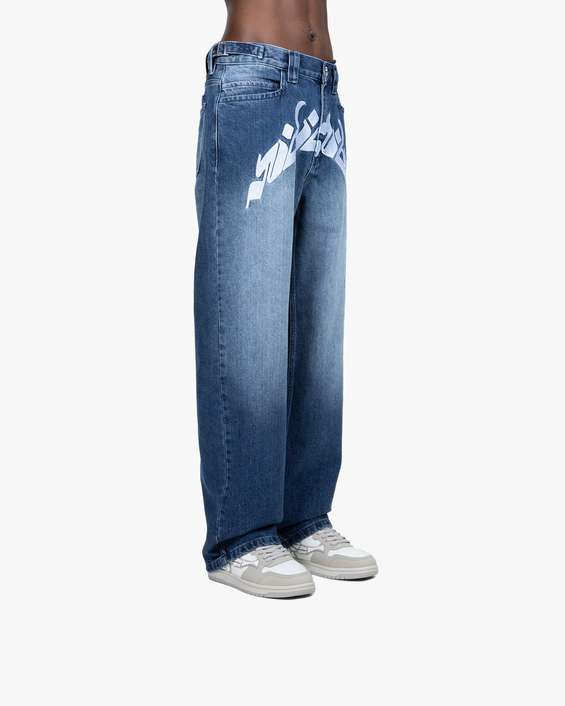 MIRAGE DENIM DARK BLUE / WHITE - Image 4