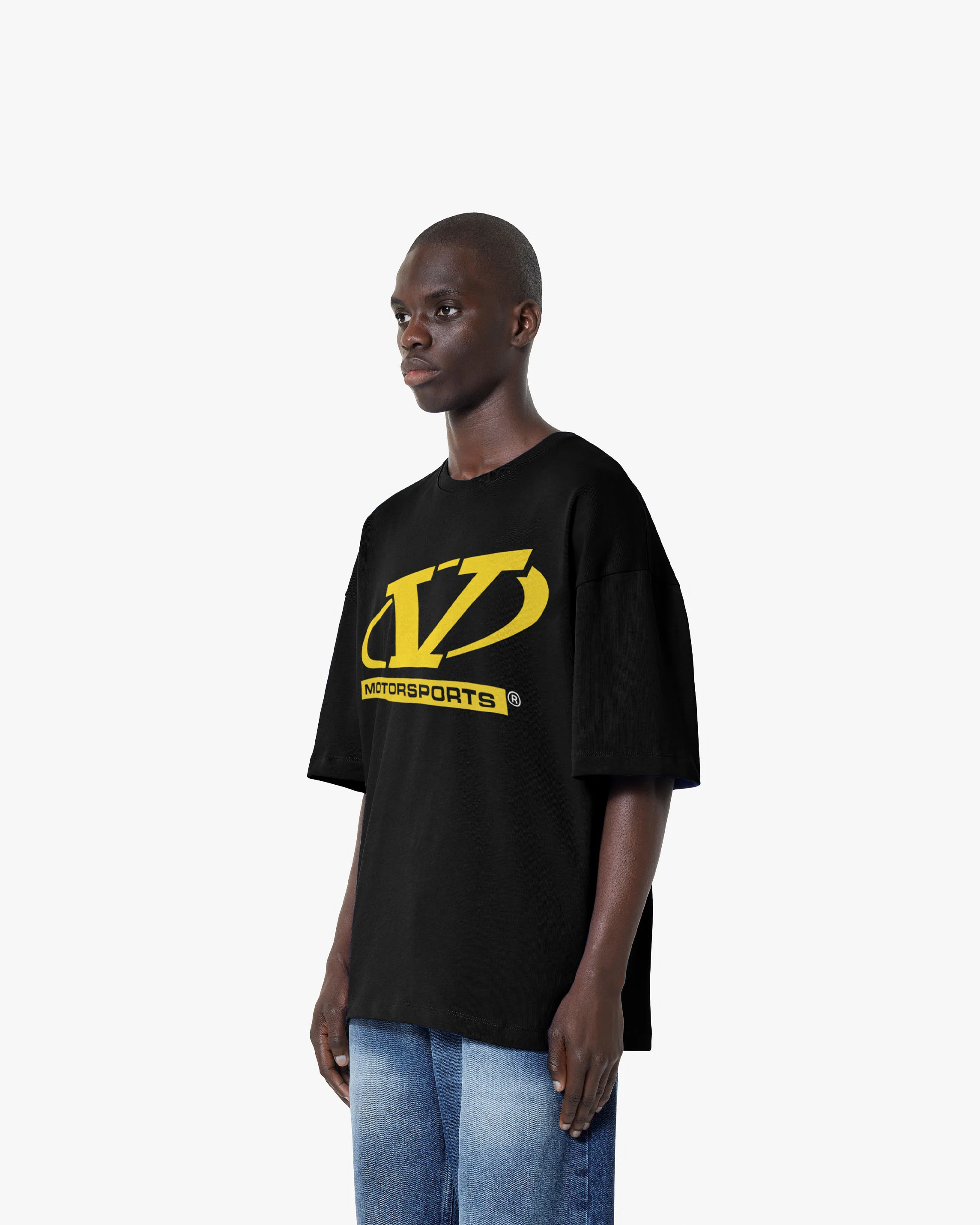 MOTORSPORTS TEE BLACK - Image 4