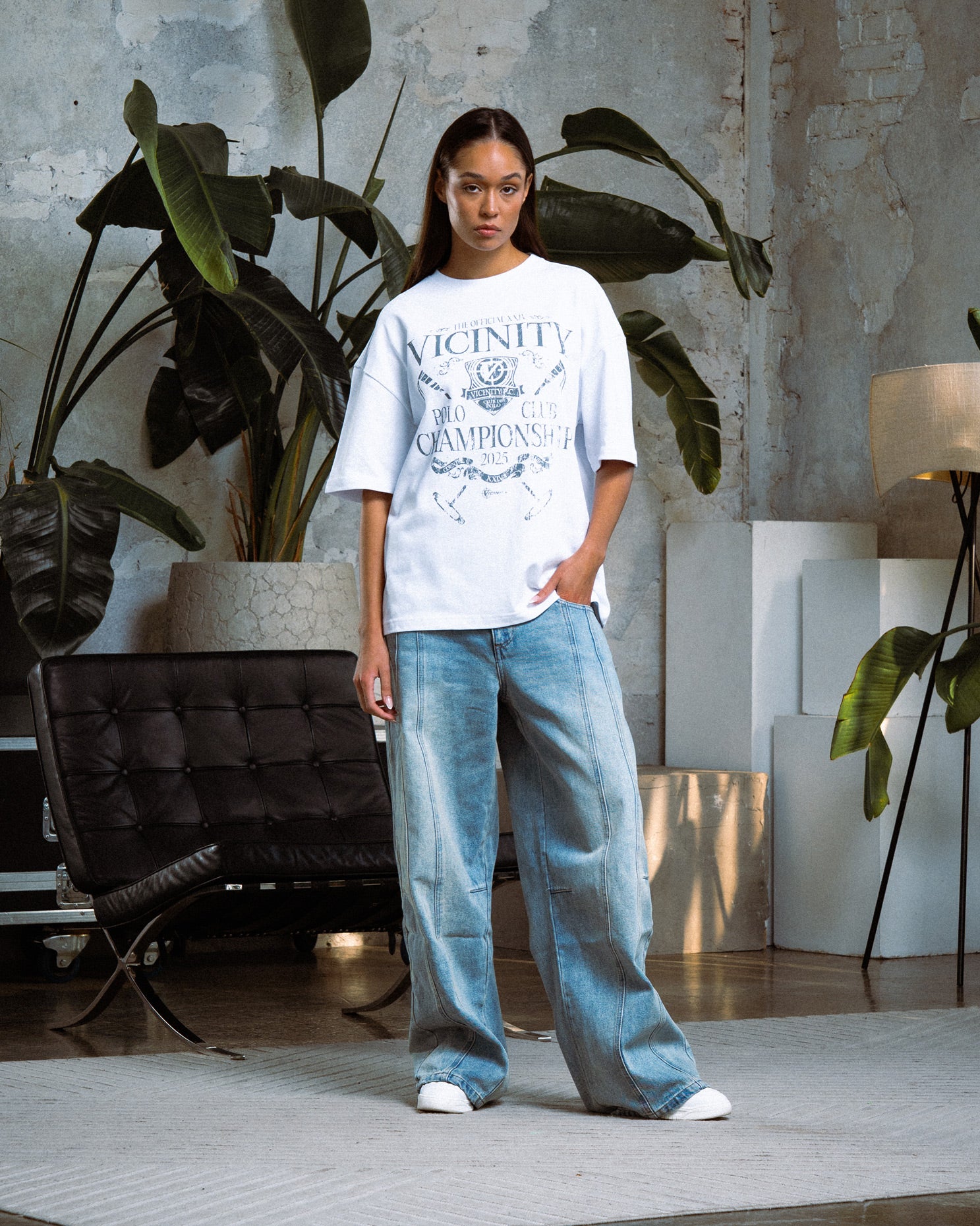 POLO CLUB TEE WHITE - Image 2
