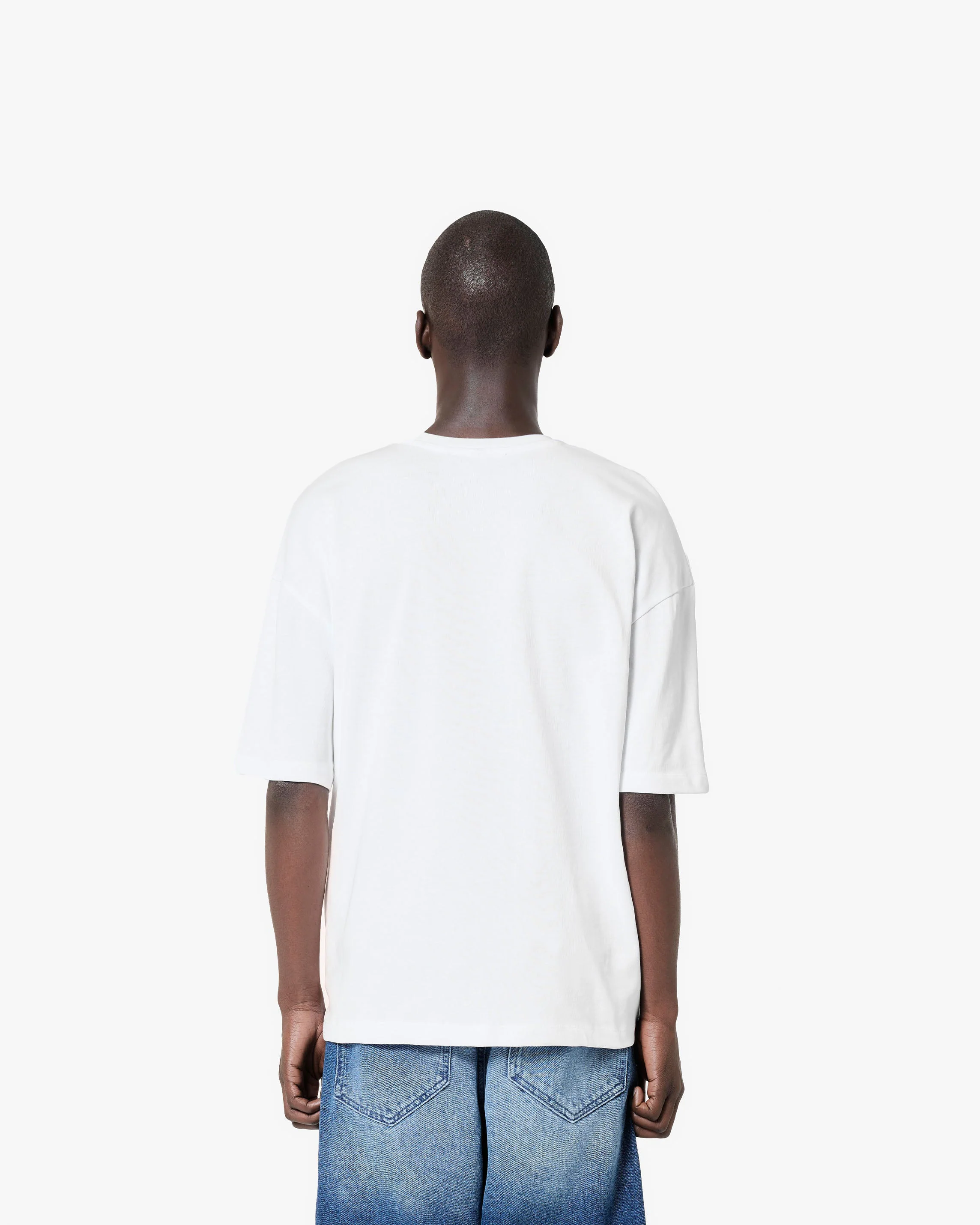 RACING LOGOS TEE WHITE - Image 7