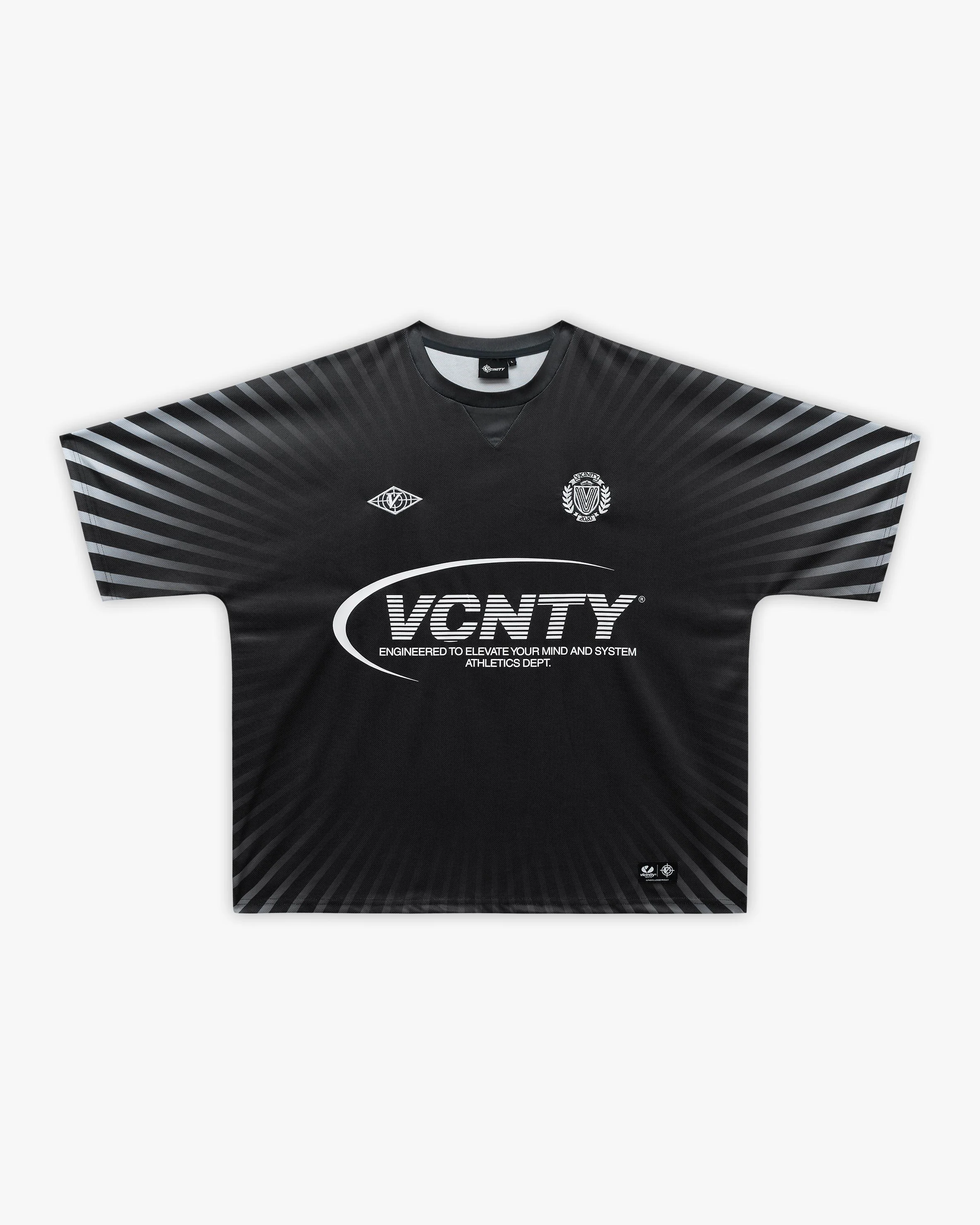 RISING SHINE JERSEY BLACK