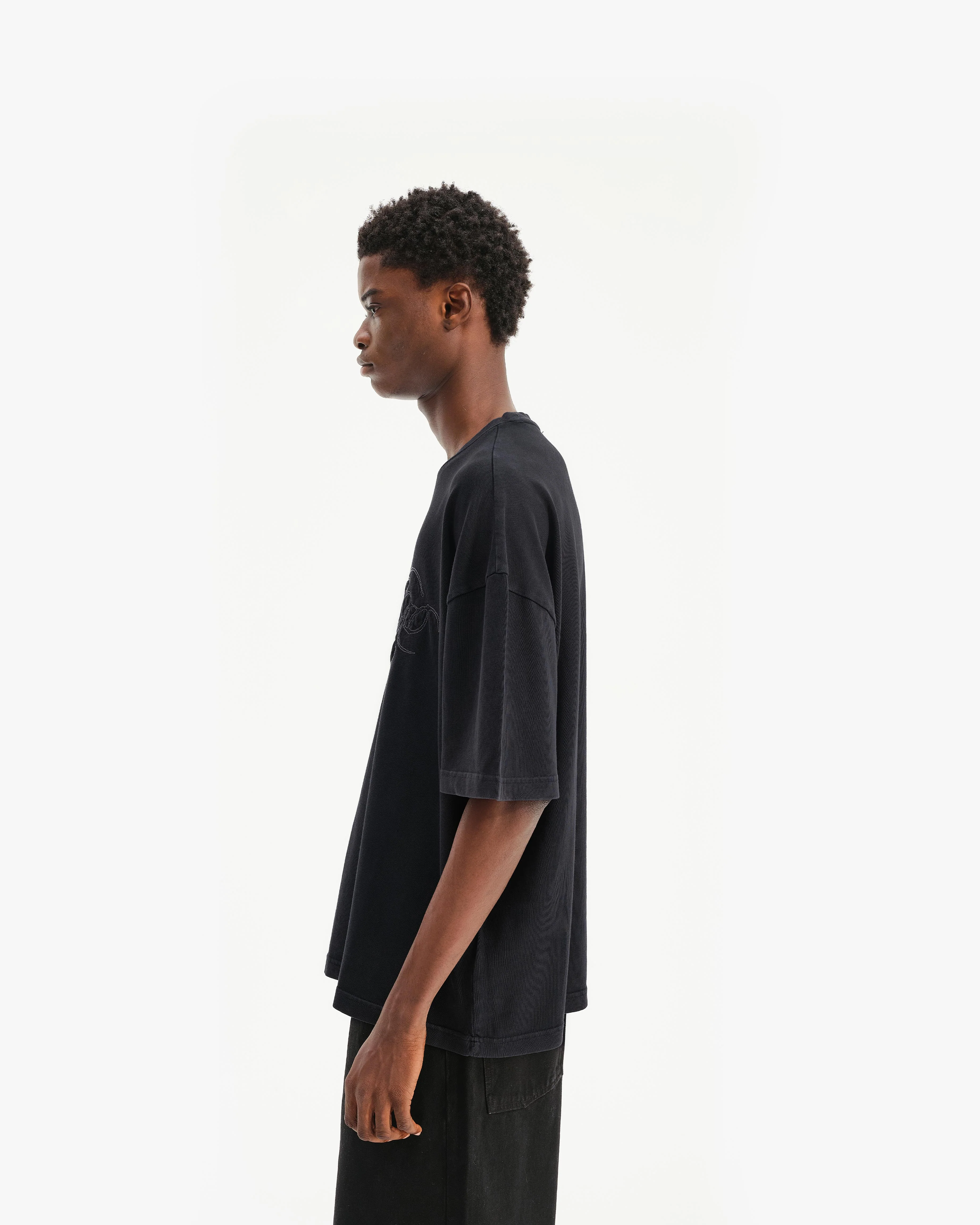 SIGNATURE TEE VINTAGE BLACK - Image 5