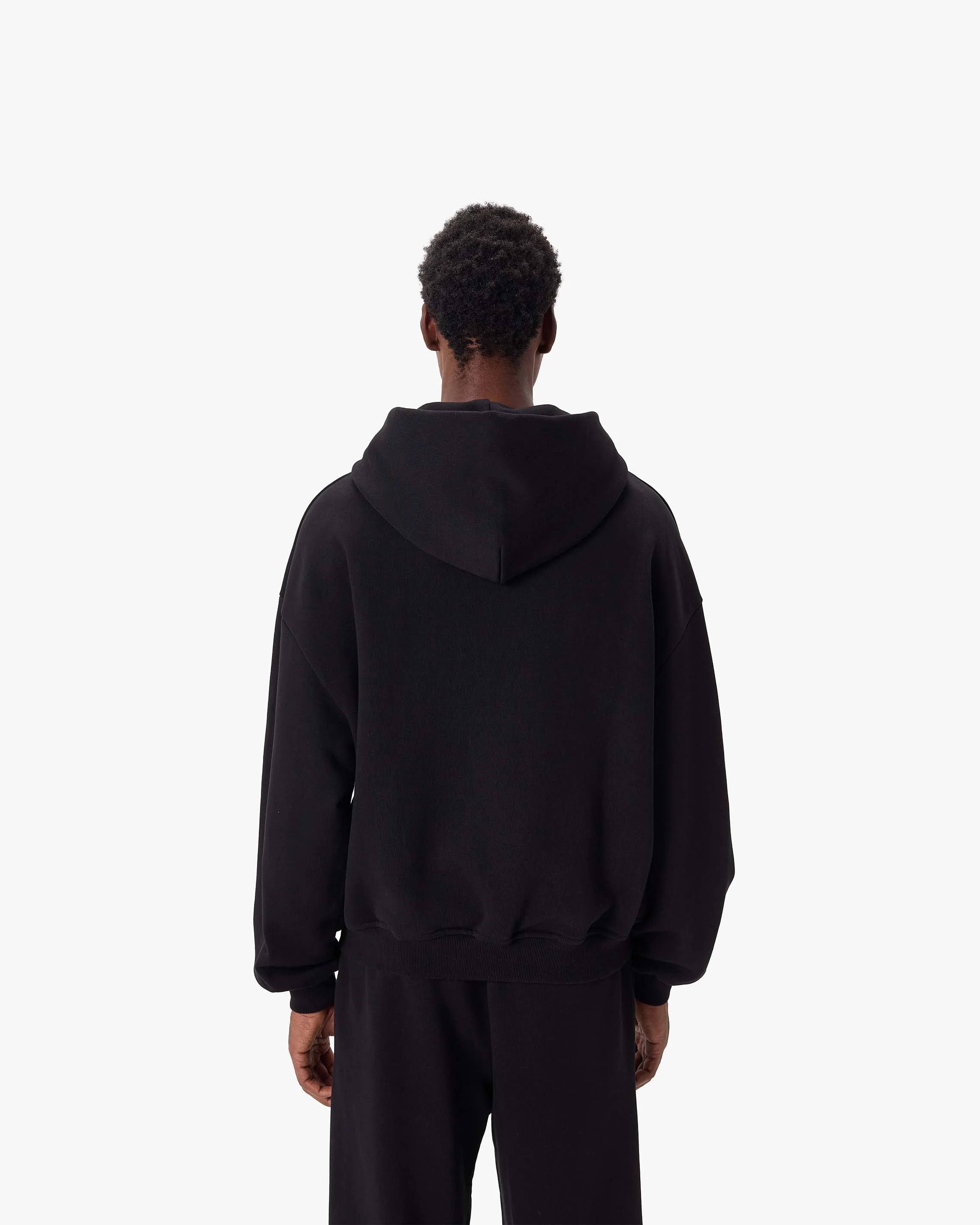 SOFTS ZIP-HOODIE BLACK - Image 5