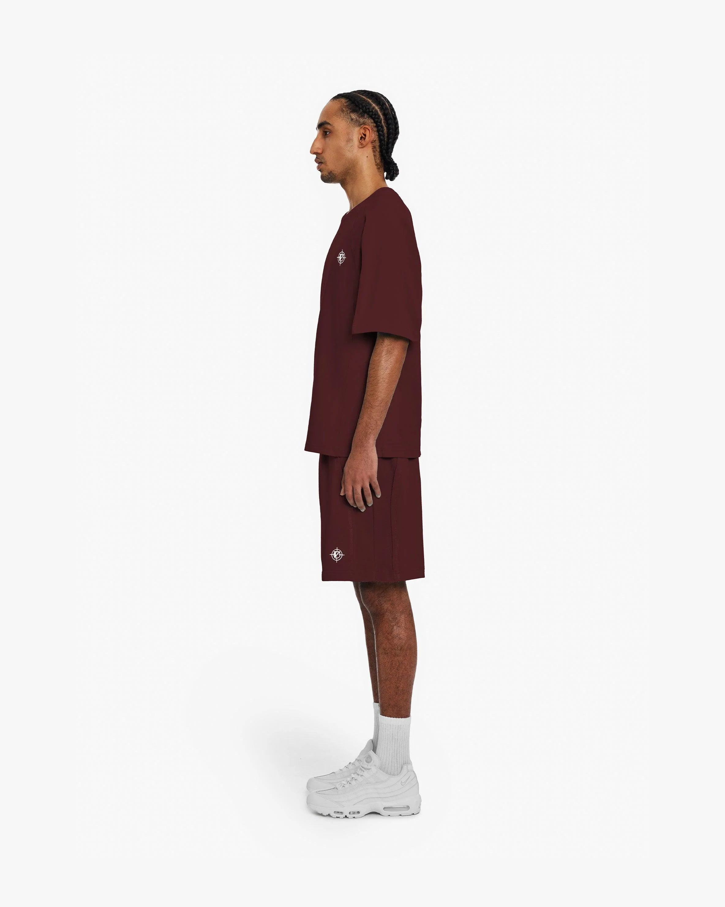 T-SHIRT WINE RED - Image 5