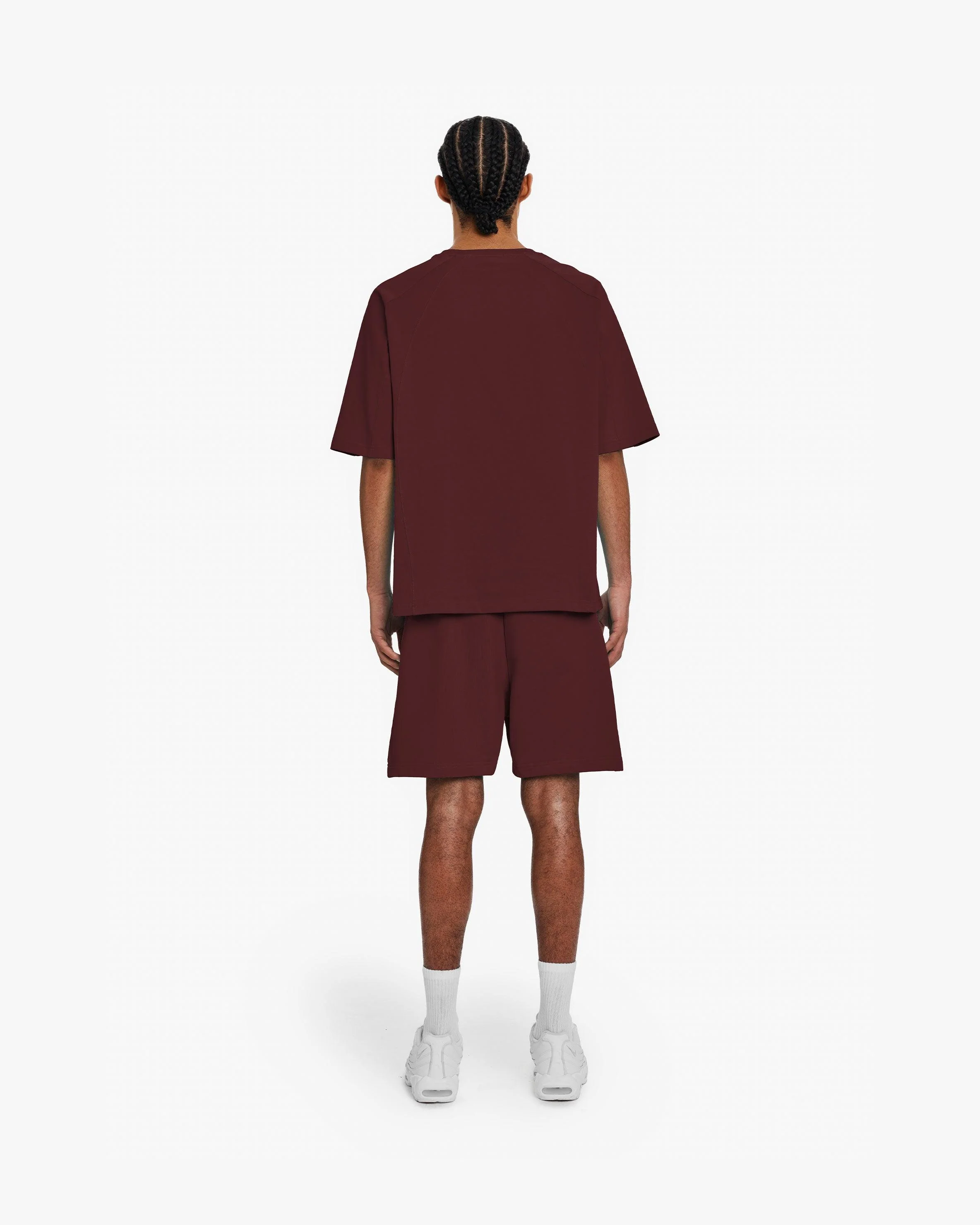 T-SHIRT WINE RED - Image 7