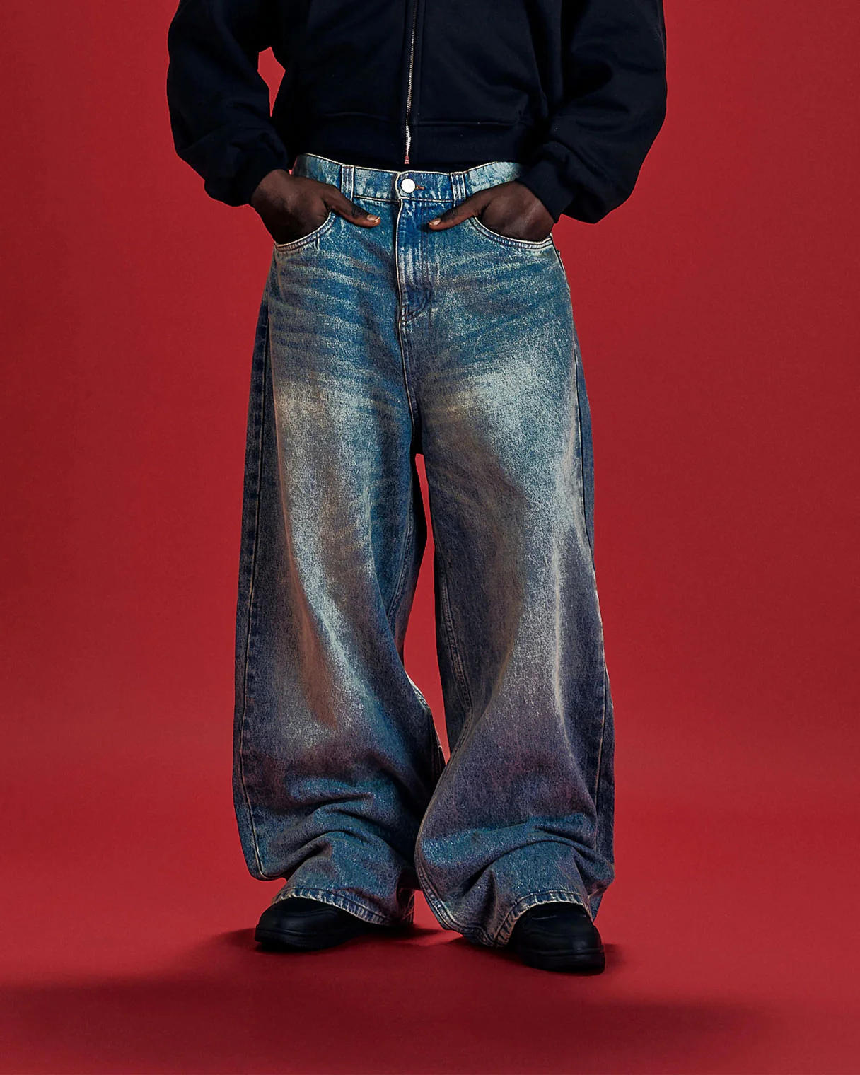 THE BAGGY DENIM PETROL WASHED - Image 2