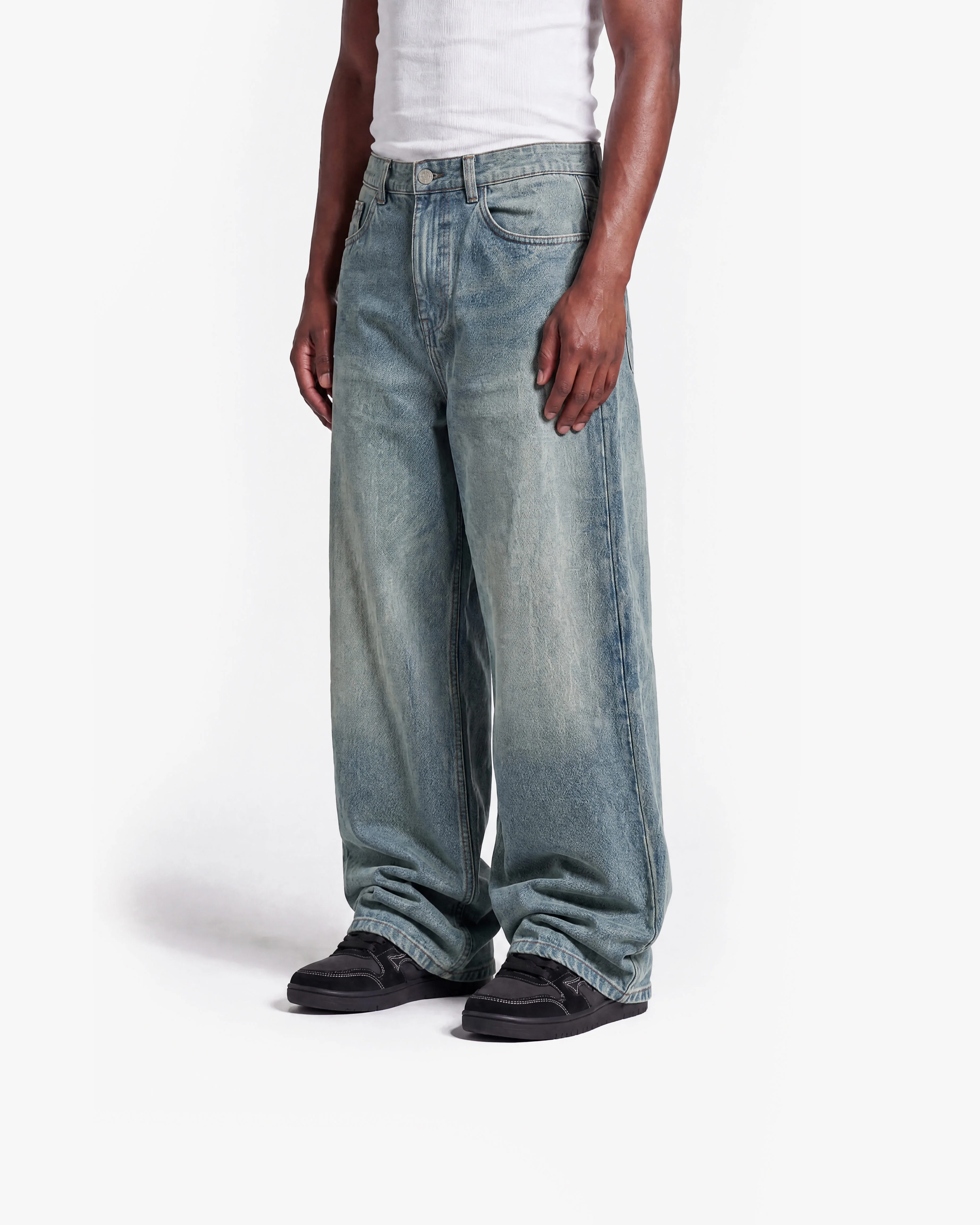 THE BAGGY DENIM PETROL WASHED - Image 5