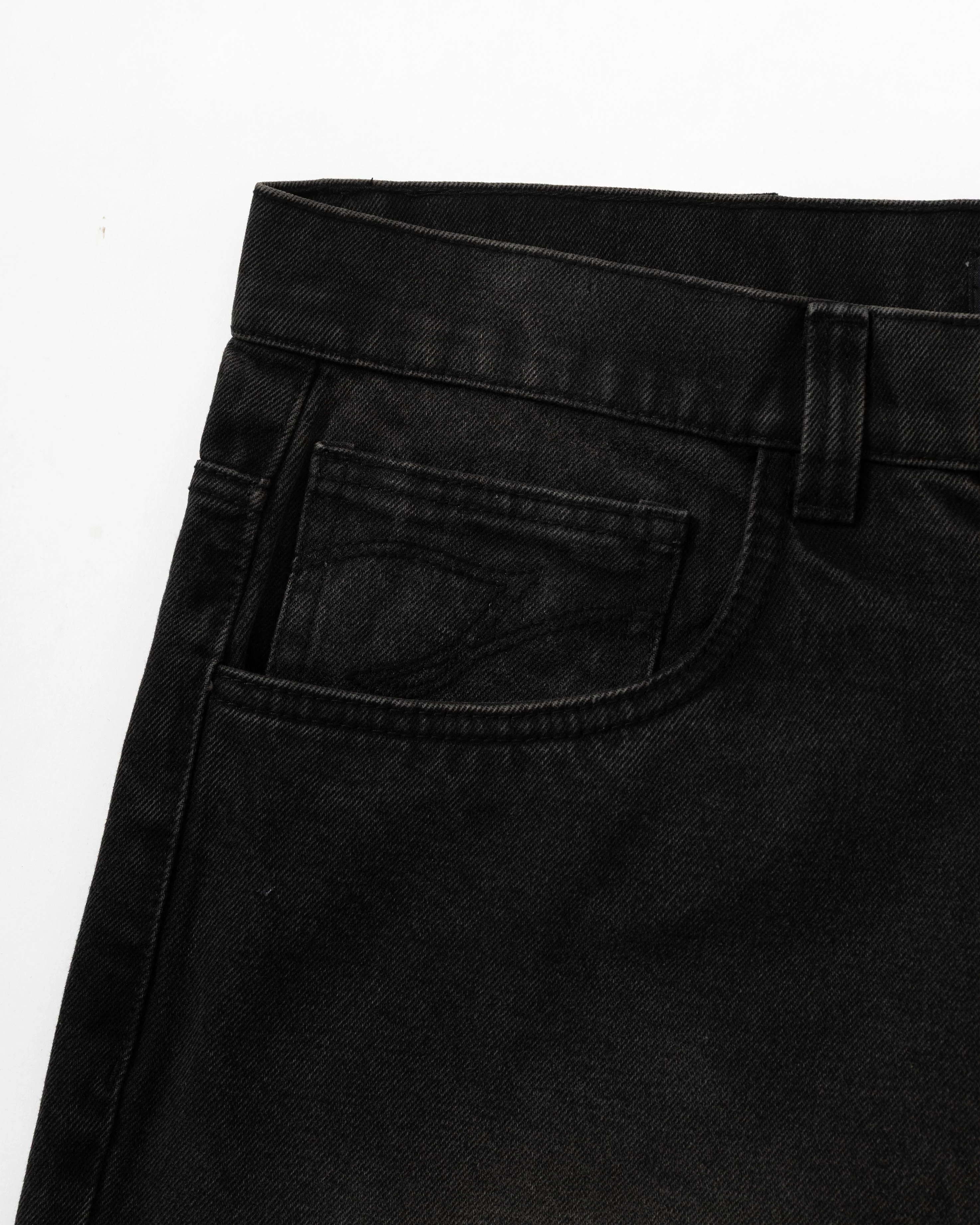 THE BAGGY DENIM PURE BLACK - Image 9
