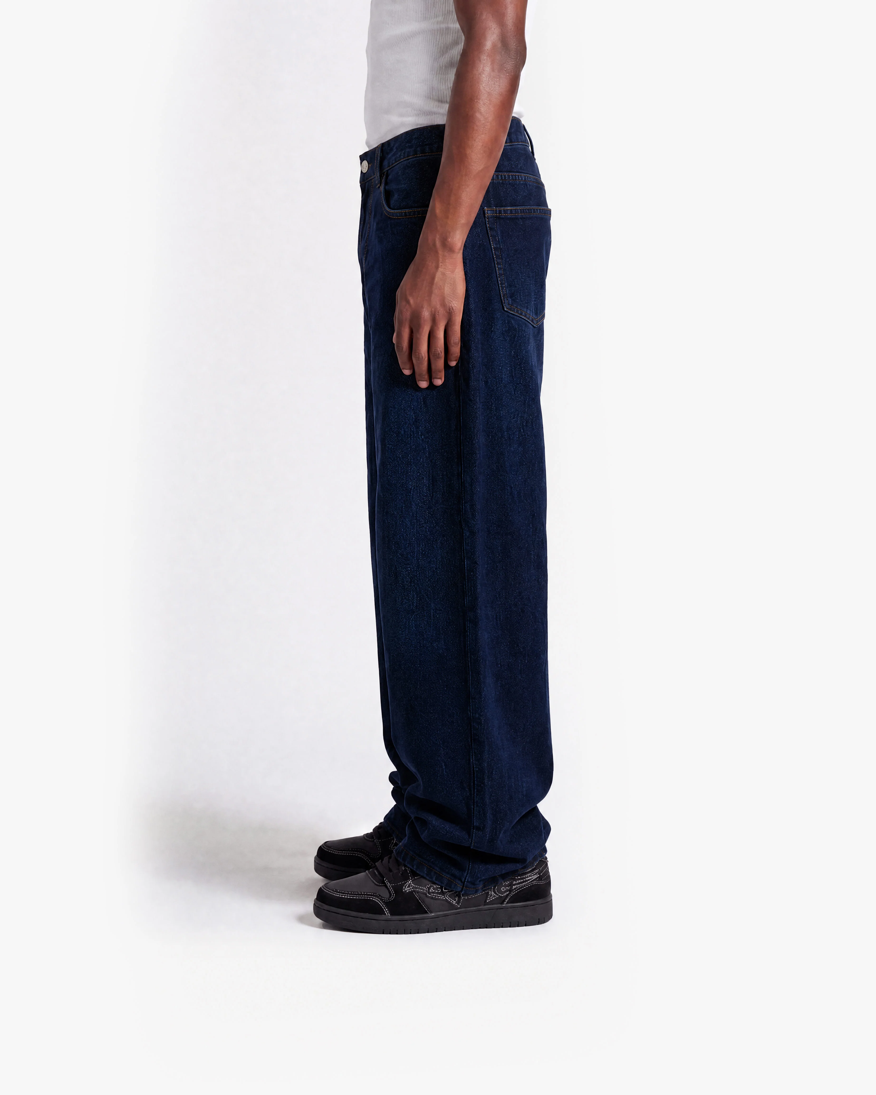 THE BAGGY DENIM RAW BLUE - Image 6