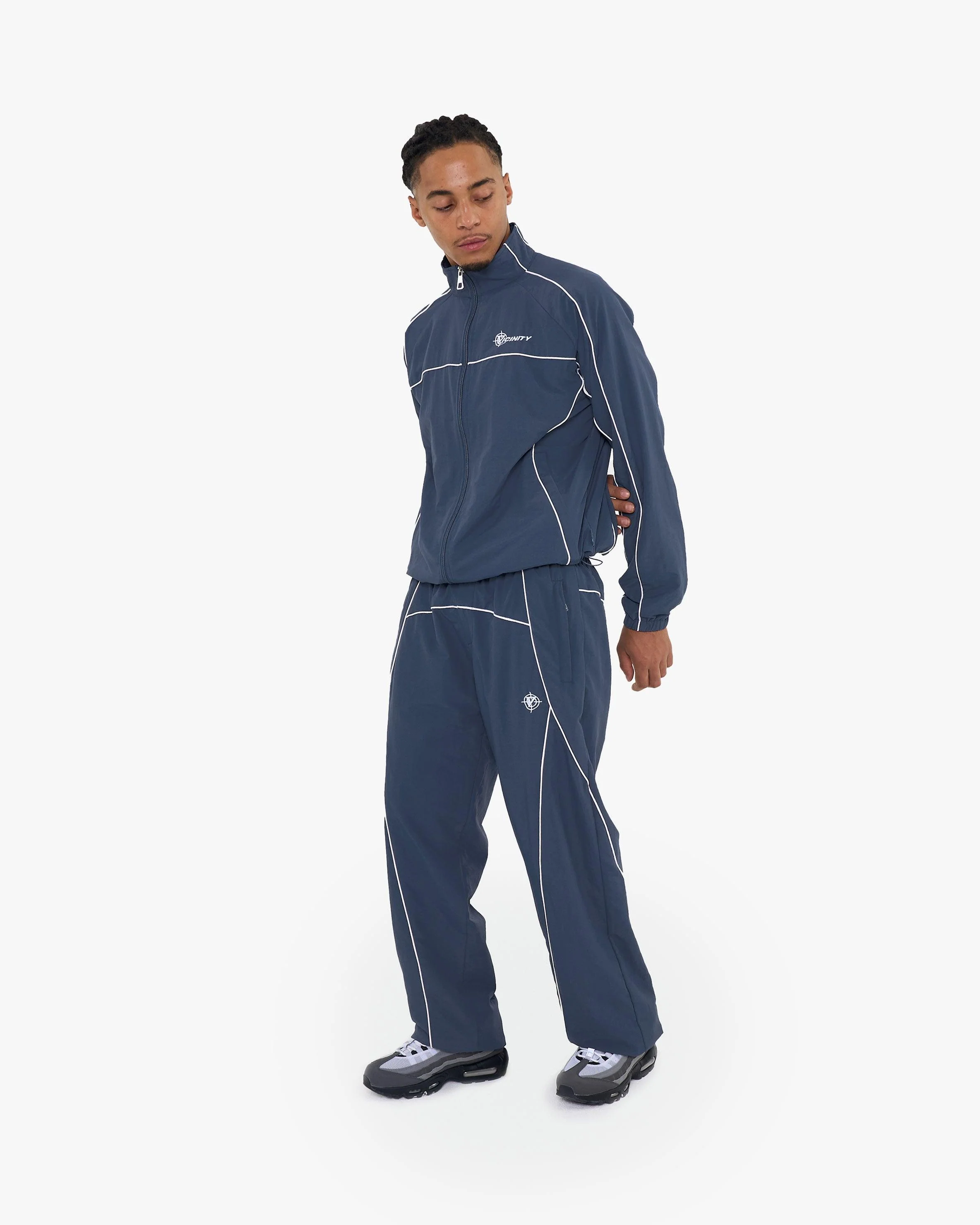 TRACK JACKET DARK BLUE - Image 12