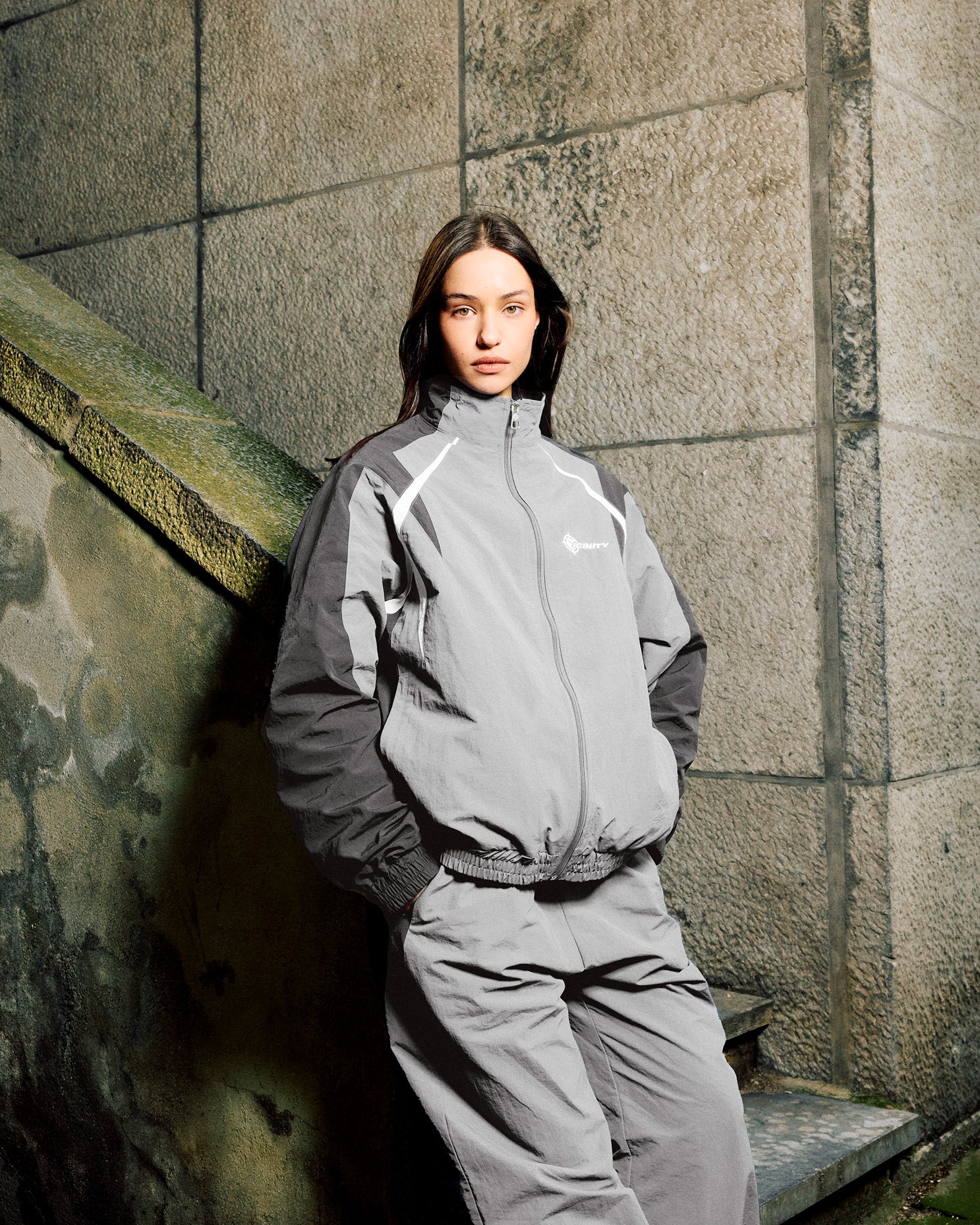 TRACK JACKET V2 BELUGA - Image 2