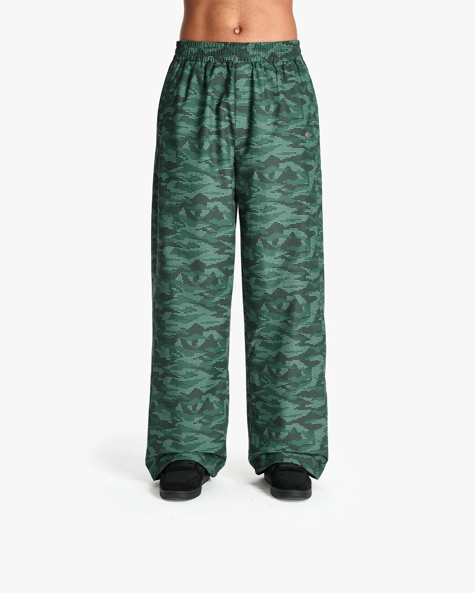 TRACK PANTS DOTTED CAMO GREEN - Image 3