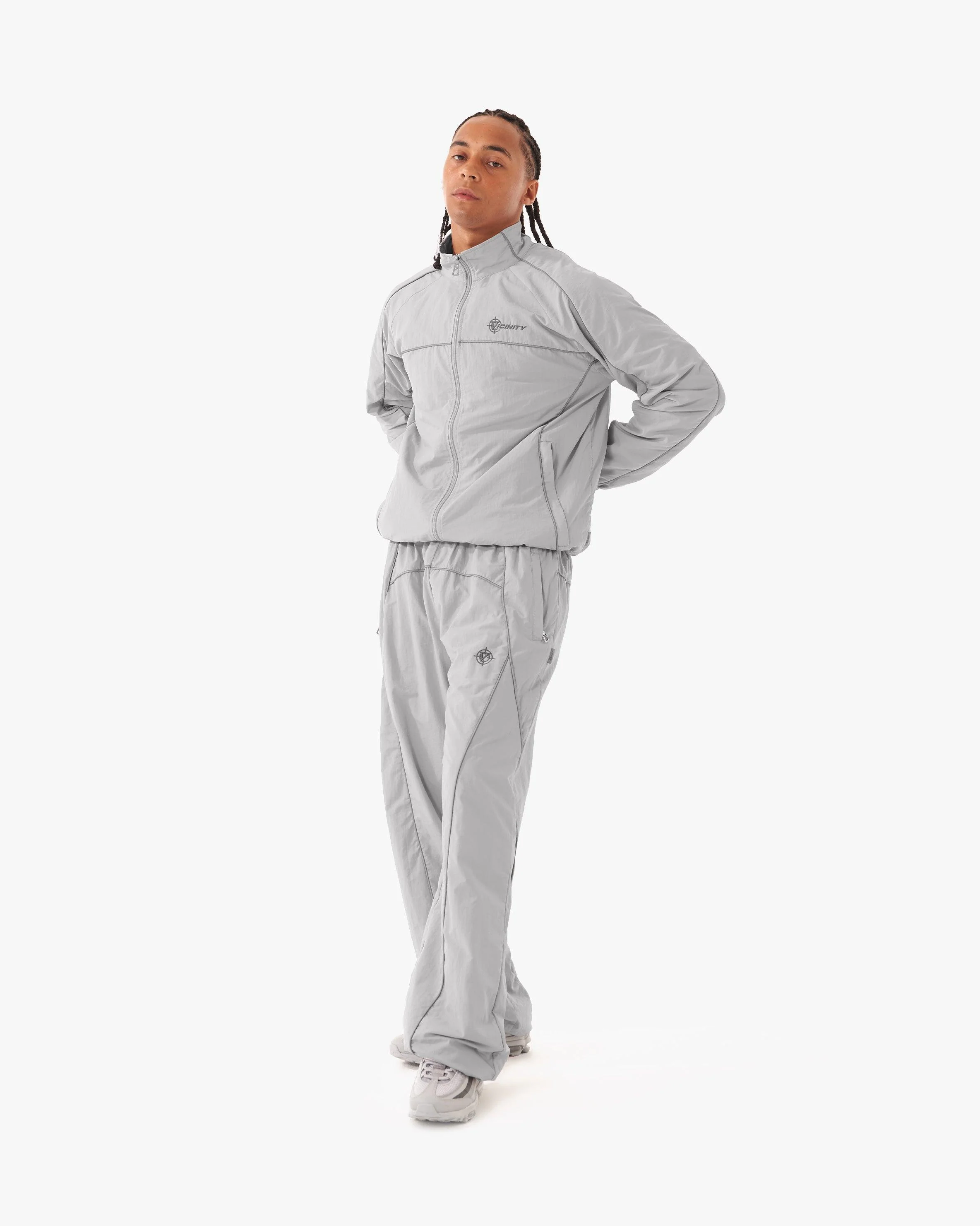 TRACK JACKET GREY - Image 12