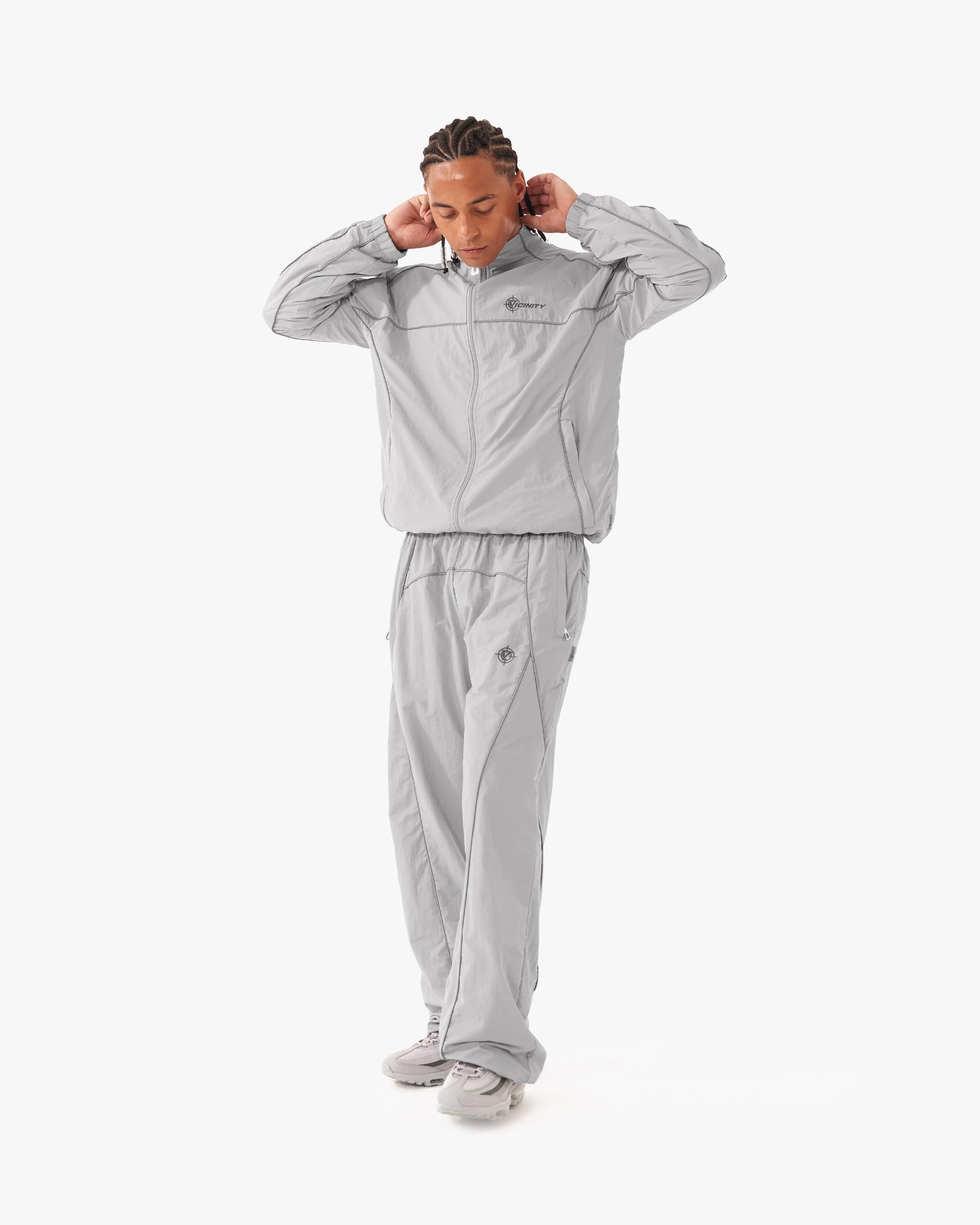 TRACK JACKET GREY - Image 13