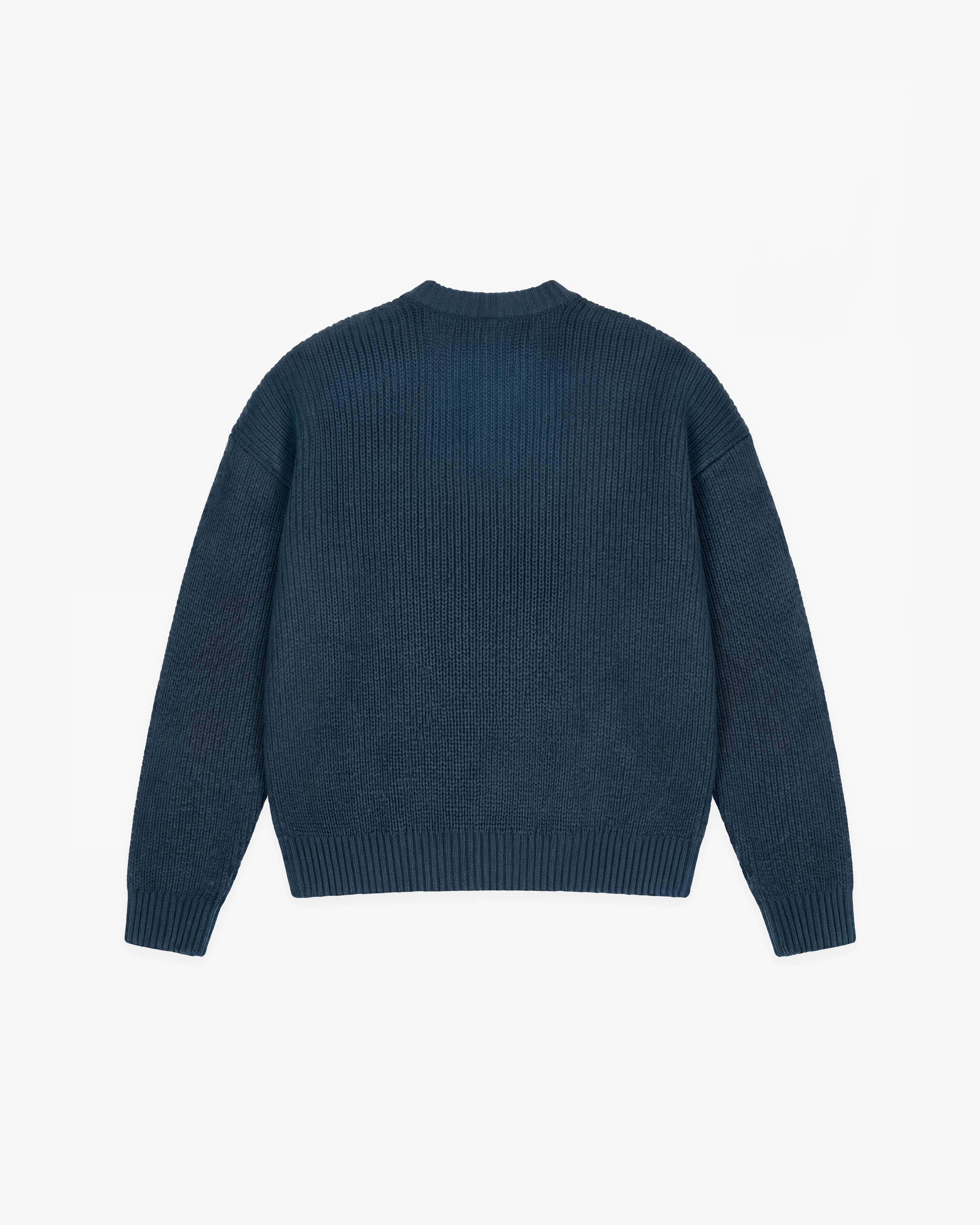 V-LOGO KNITWEAR MIDNIGHT BLUE - Image 3