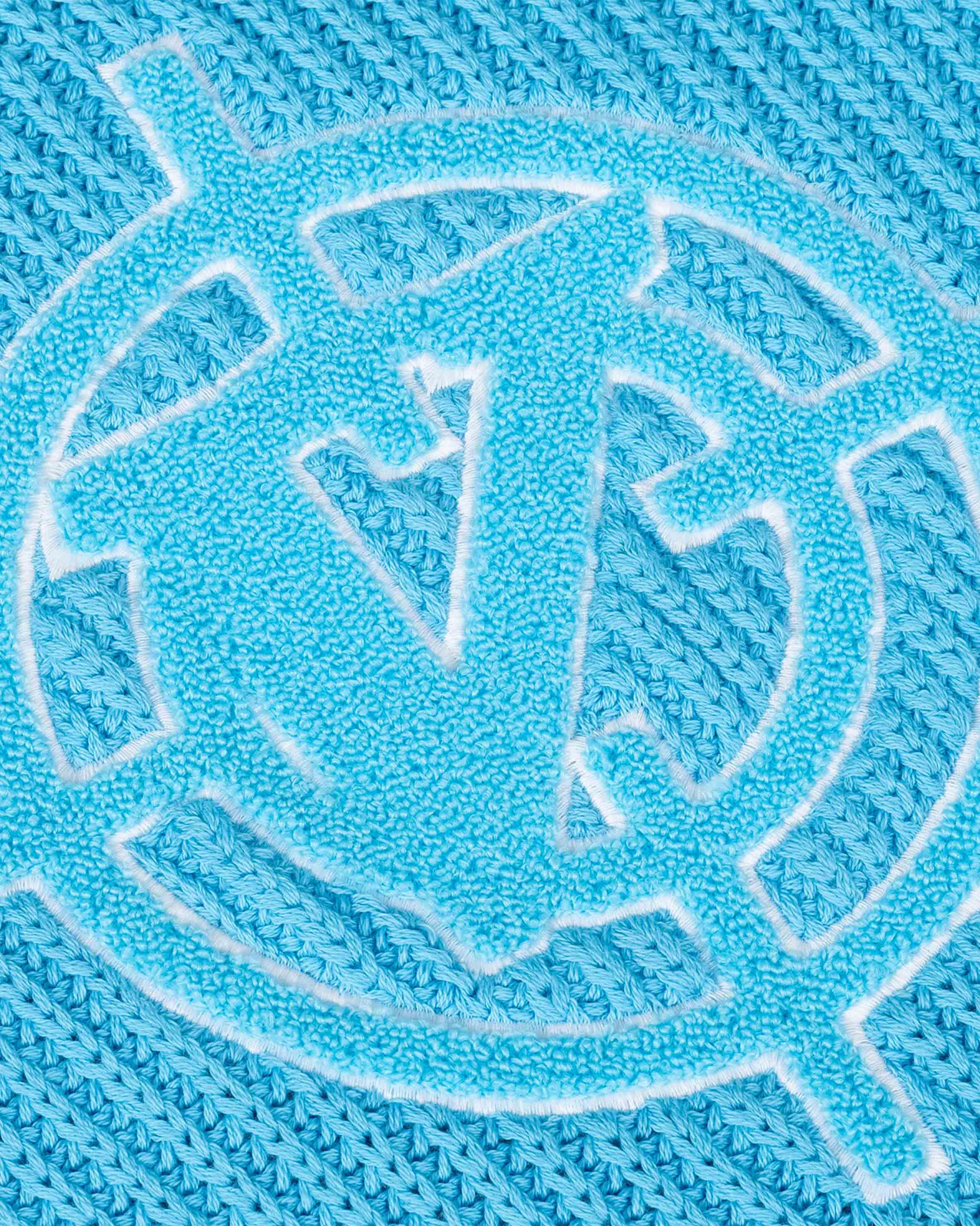 V-LOGO KNITWEAR SKY BLUE - Image 8