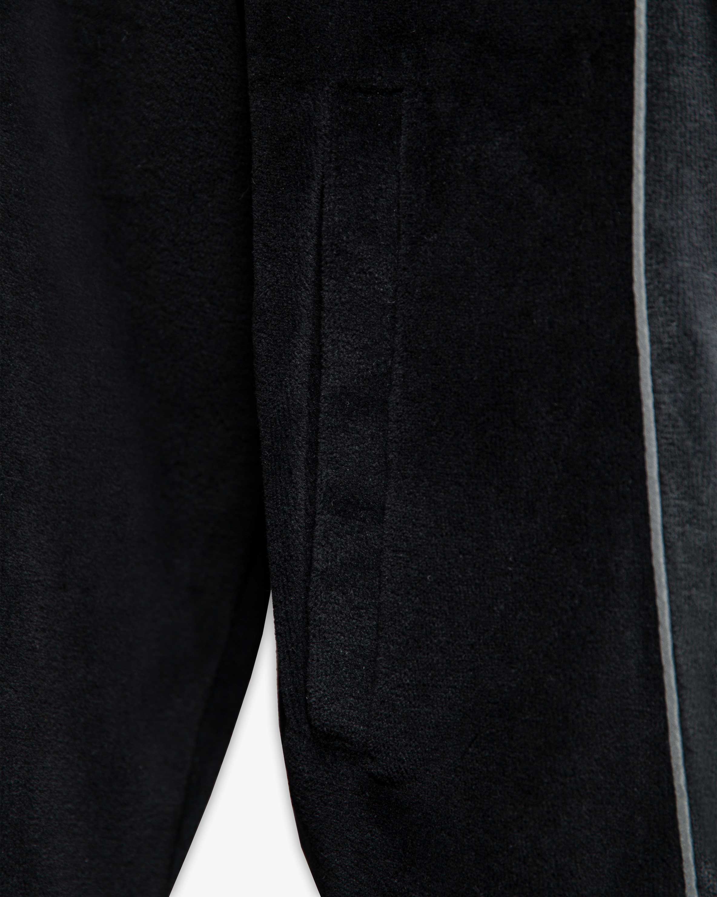 VELOURS TRACK JACKET BLACK - Image 14