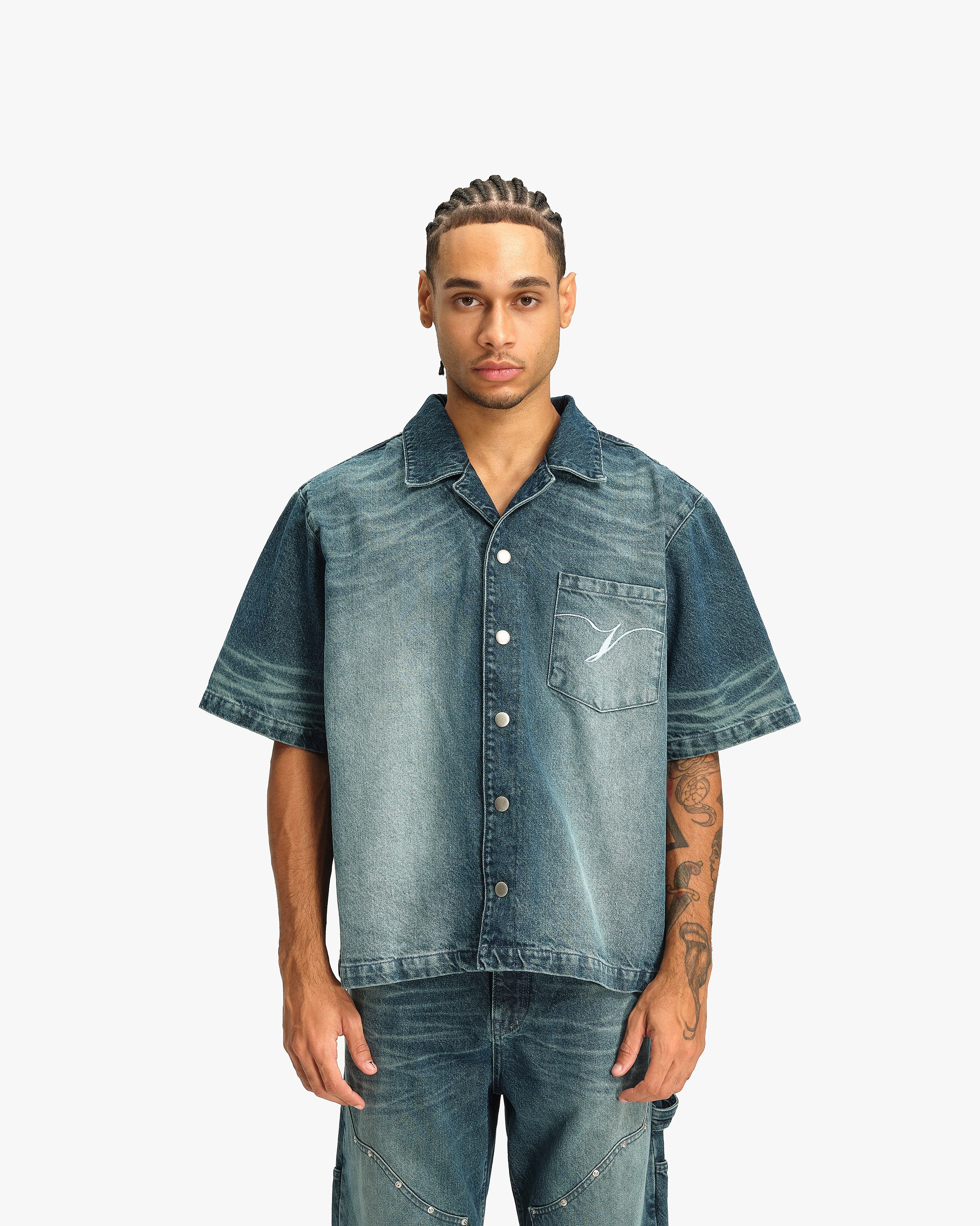 WILD SOUTH DENIM SHIRT LAKE - Image 2