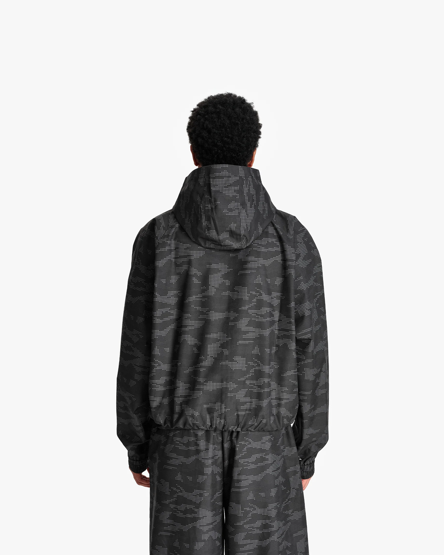 WINDBREAKER DOTTED CAMO BLACK - Image 6