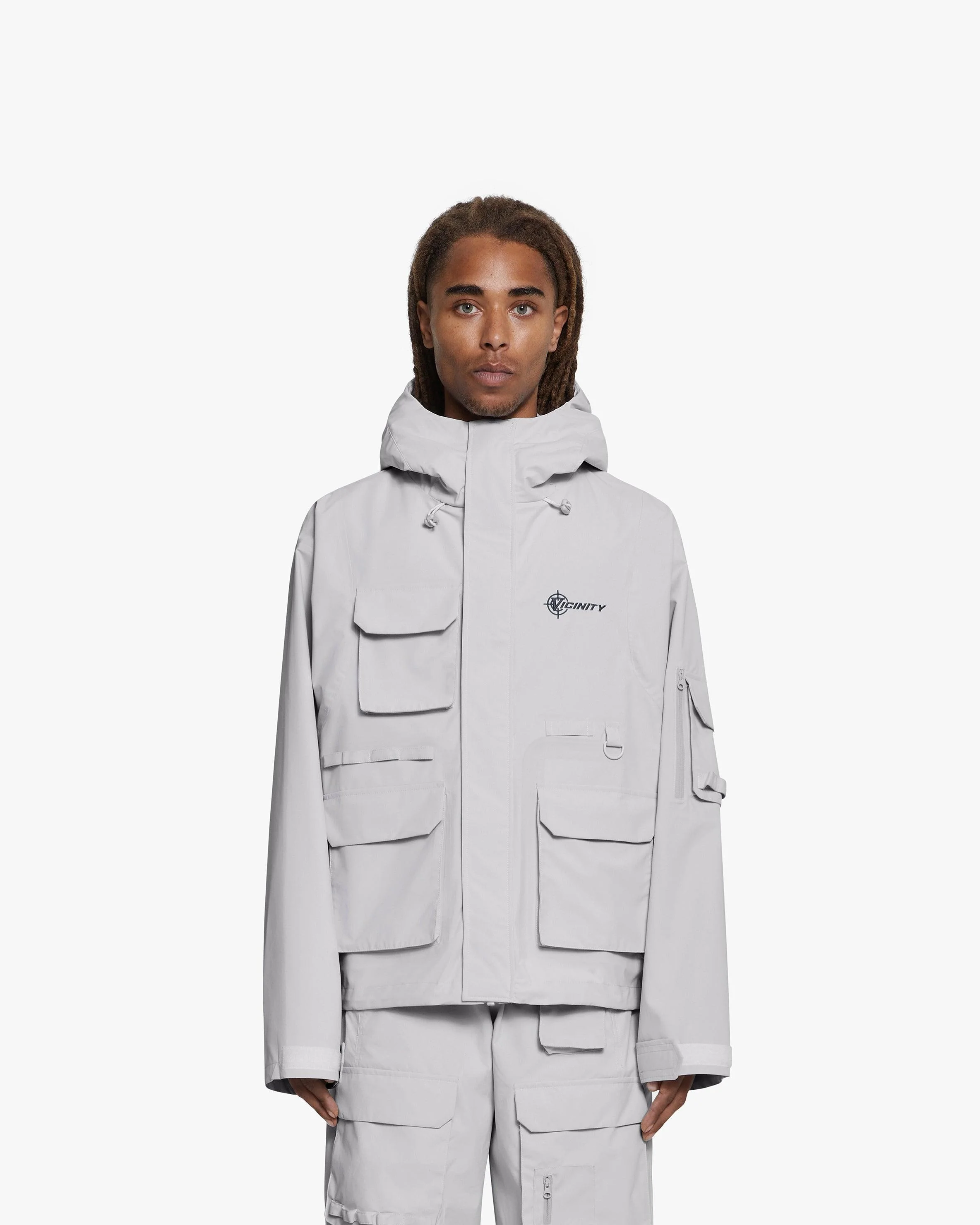 WINDBREAKER LIGHT GREY - Image 3