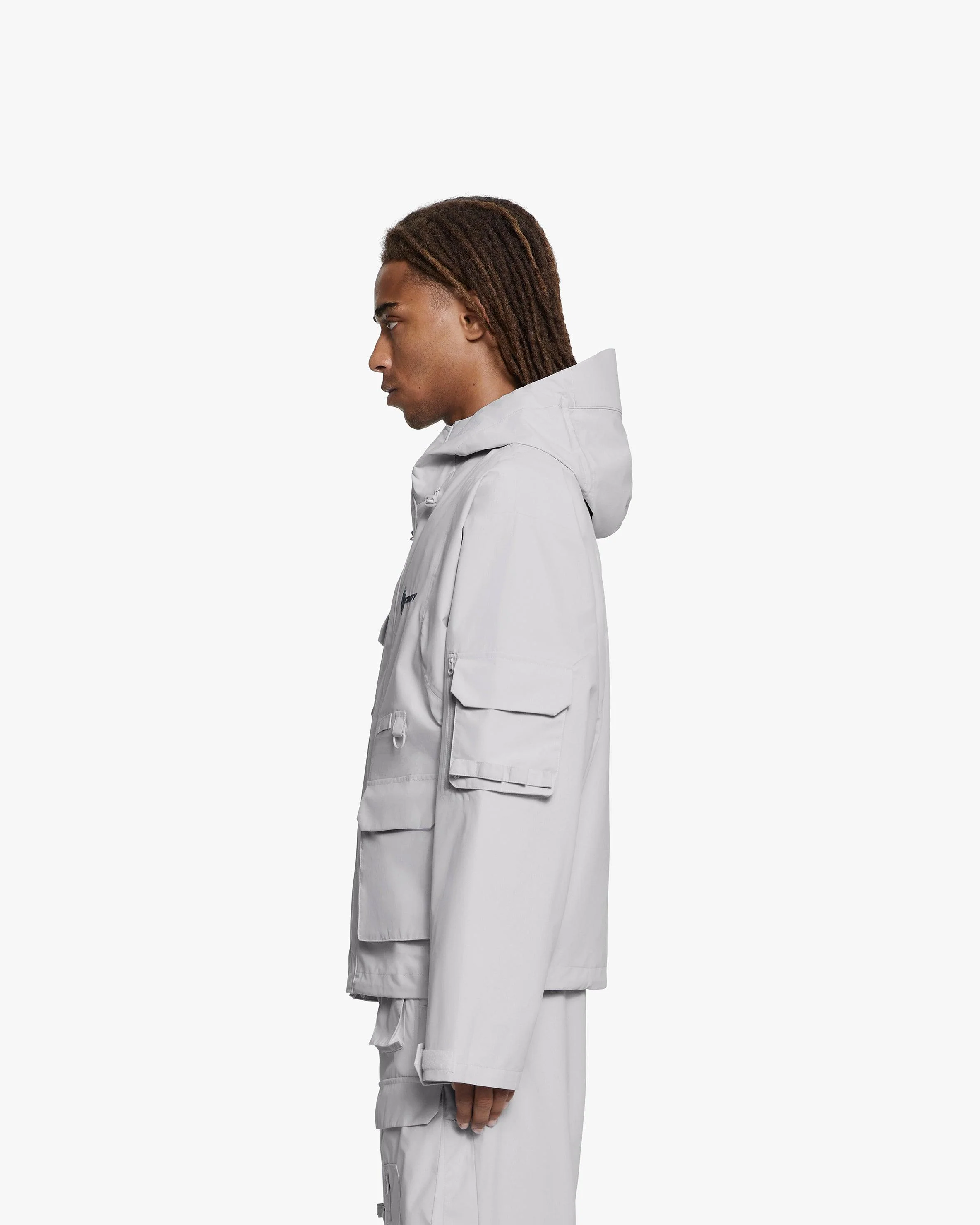 WINDBREAKER LIGHT GREY - Image 9