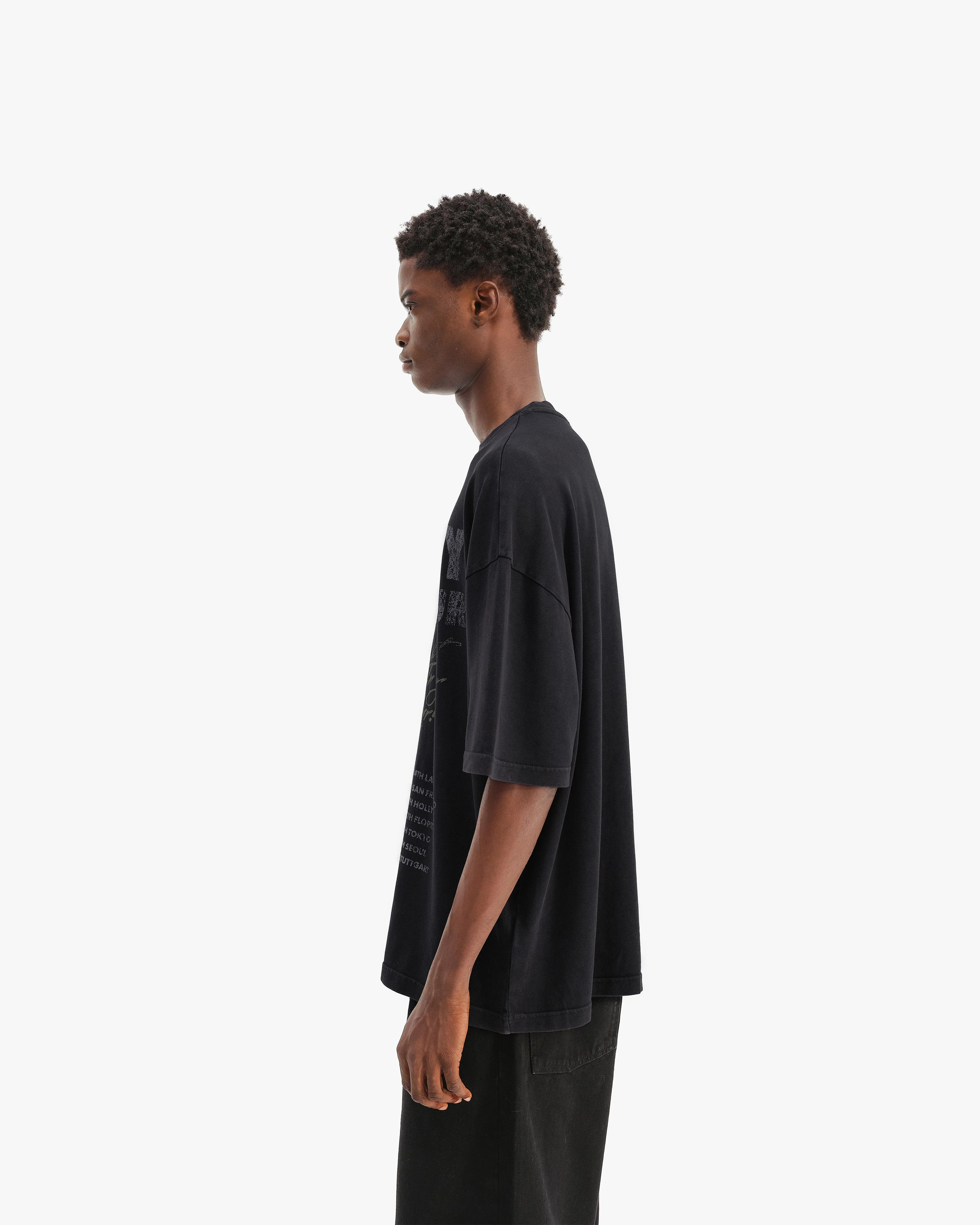 WORLD TOUR TEE VINTAGE BLACK - Image 5